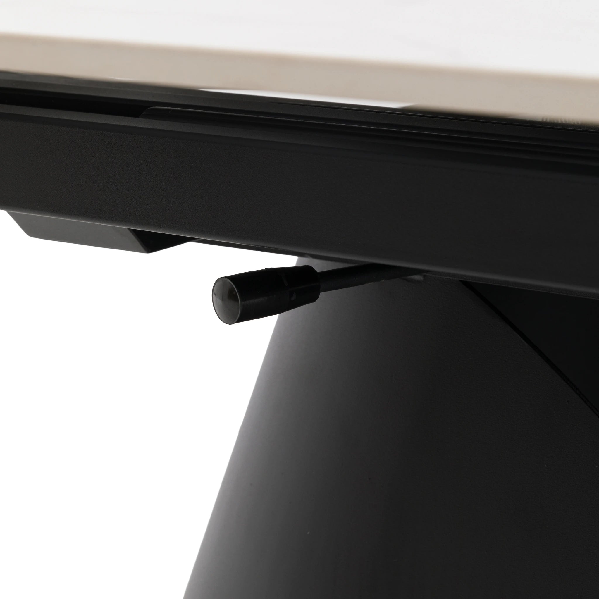 Vercelli Black Ceramic Extending Dining Table 160-240cm