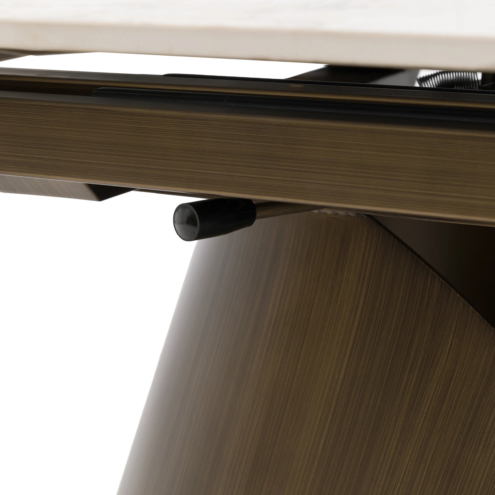 Vercelli Bronze Ceramic Extending Dining Table 160-240cm