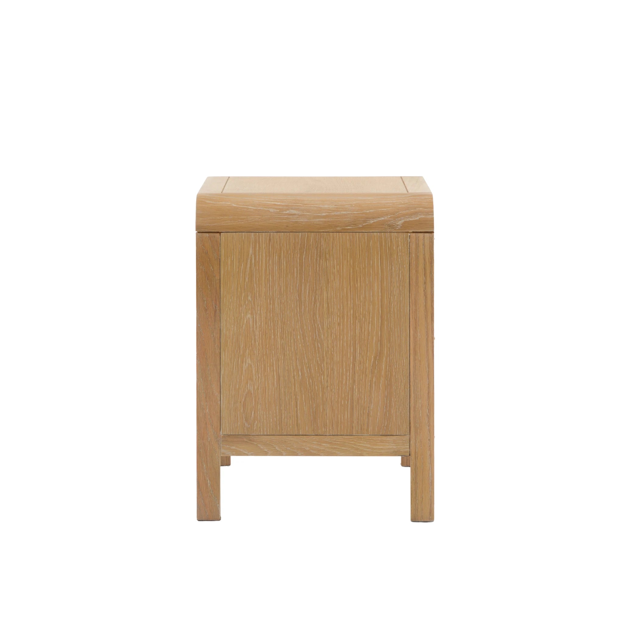 Sonoma Natural Oak Wood Bedside Table