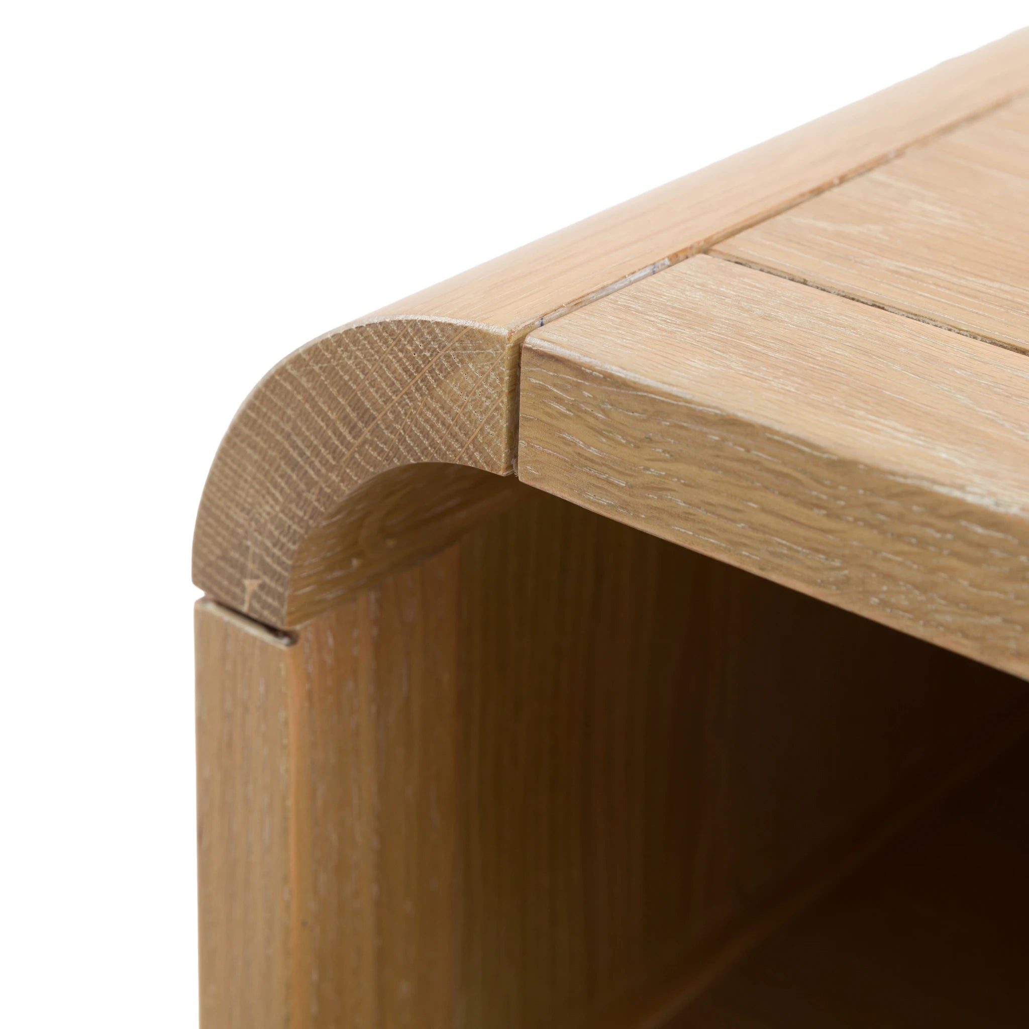 Sonoma Natural Oak Wood Bedside Table