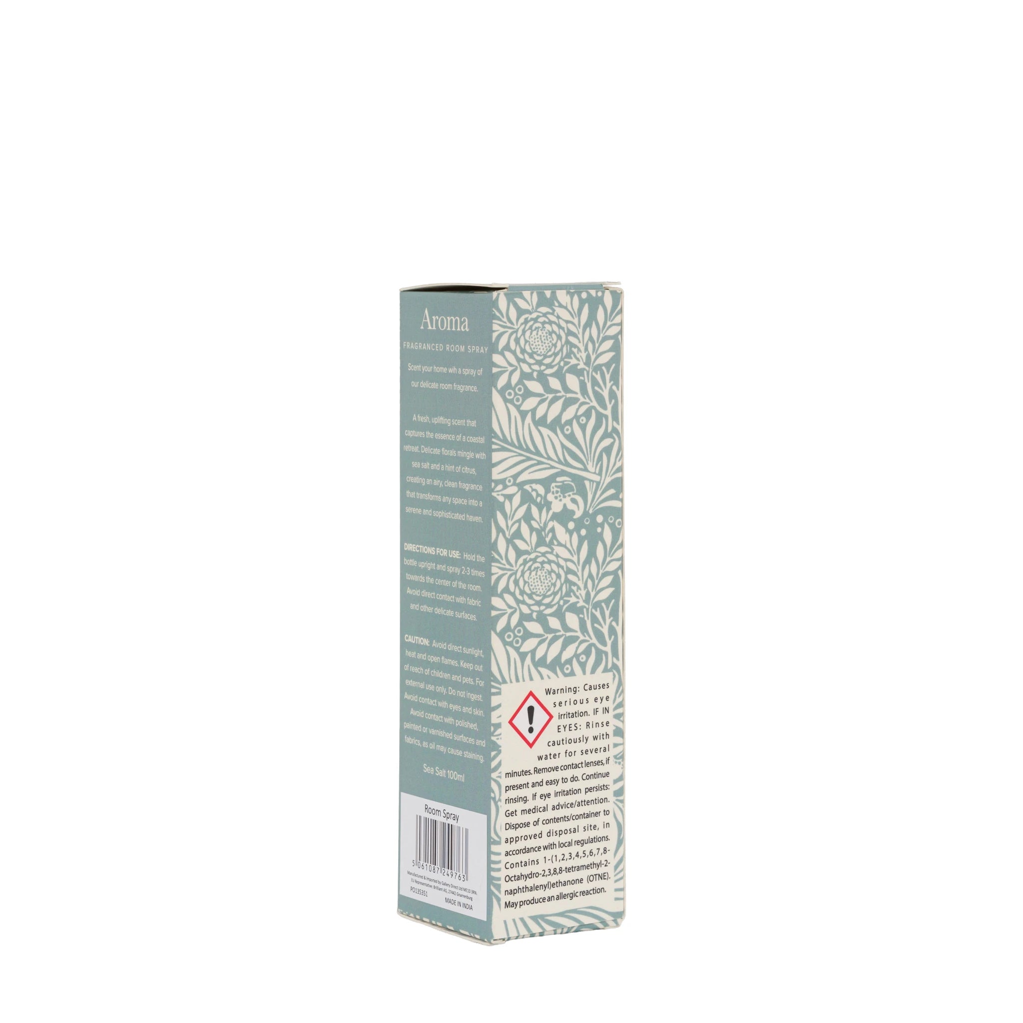 Catherine Sea Salt Teal 100ml Room Spray
