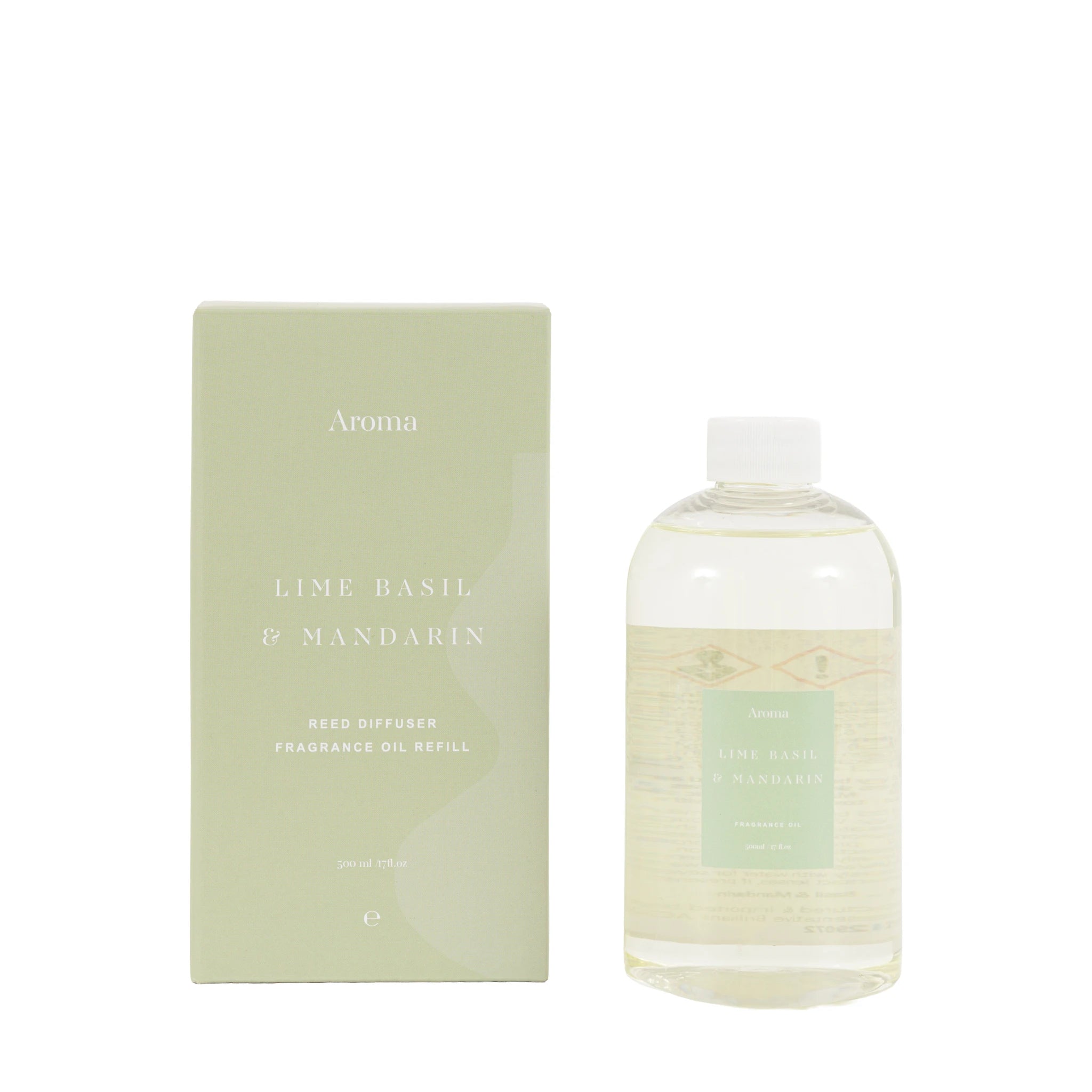 Elodie Lime Basil & Mandarin Green 500ml Diffuser Refill