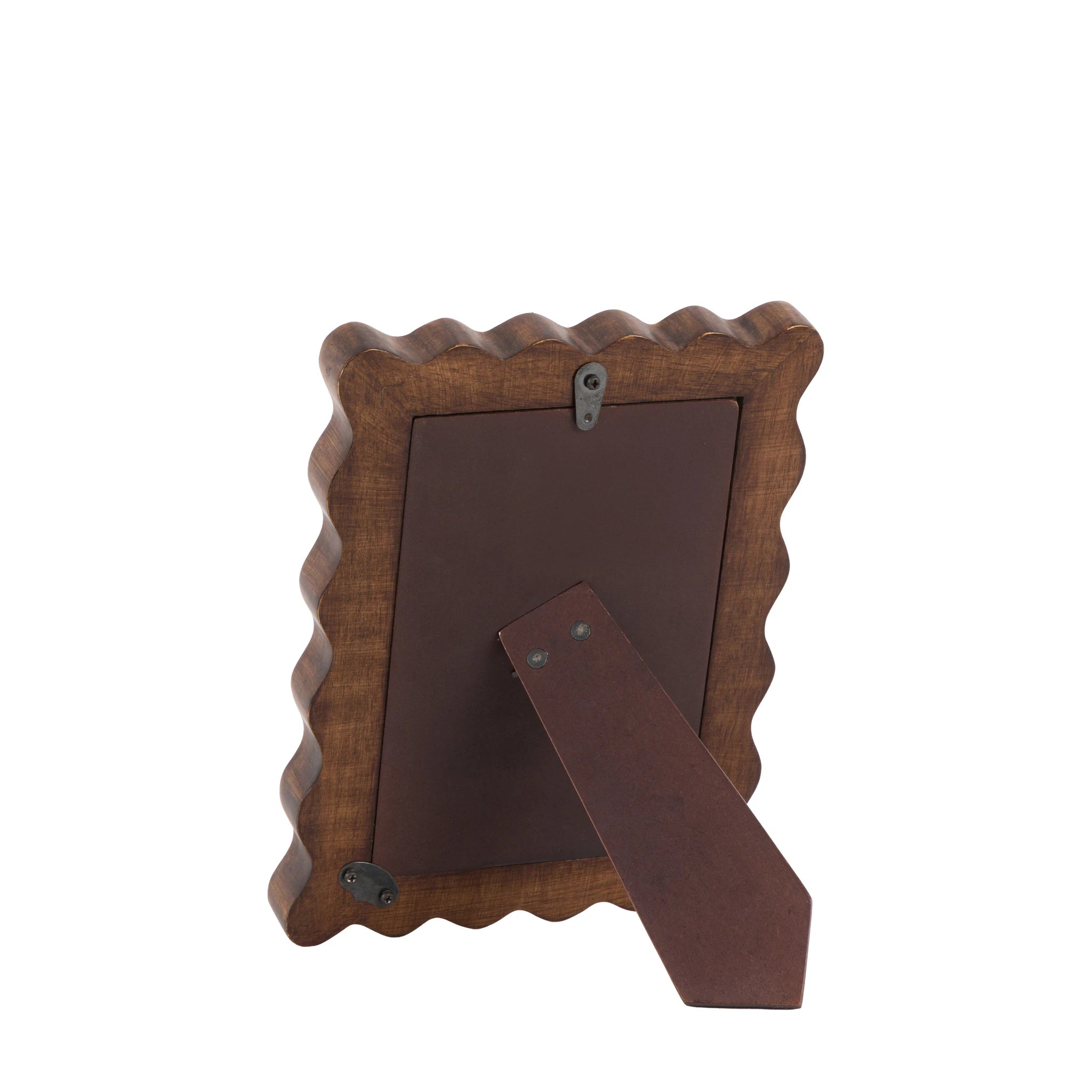 Salasco Brown Mango Wood Scallop Photo Frame 15x10cm