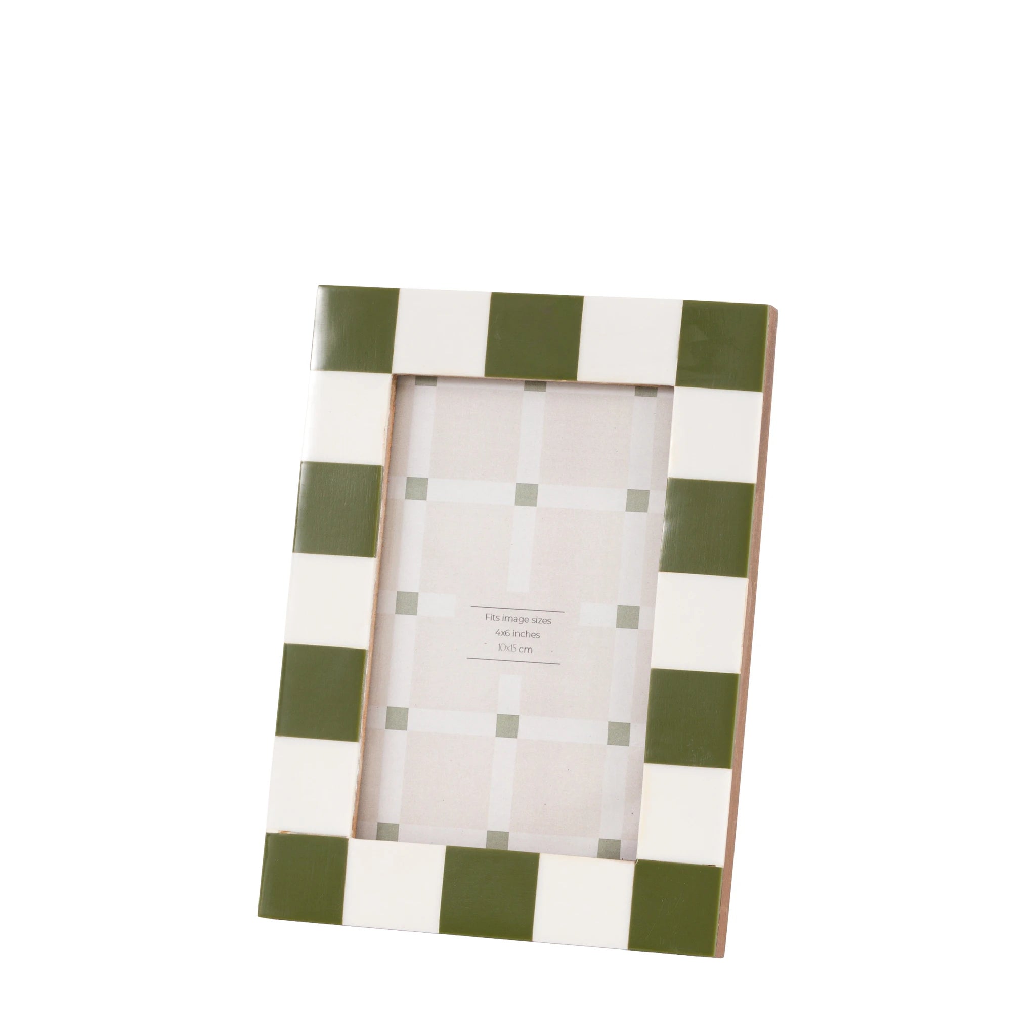 Mireo Green Resin Photo Frame 15x10cm