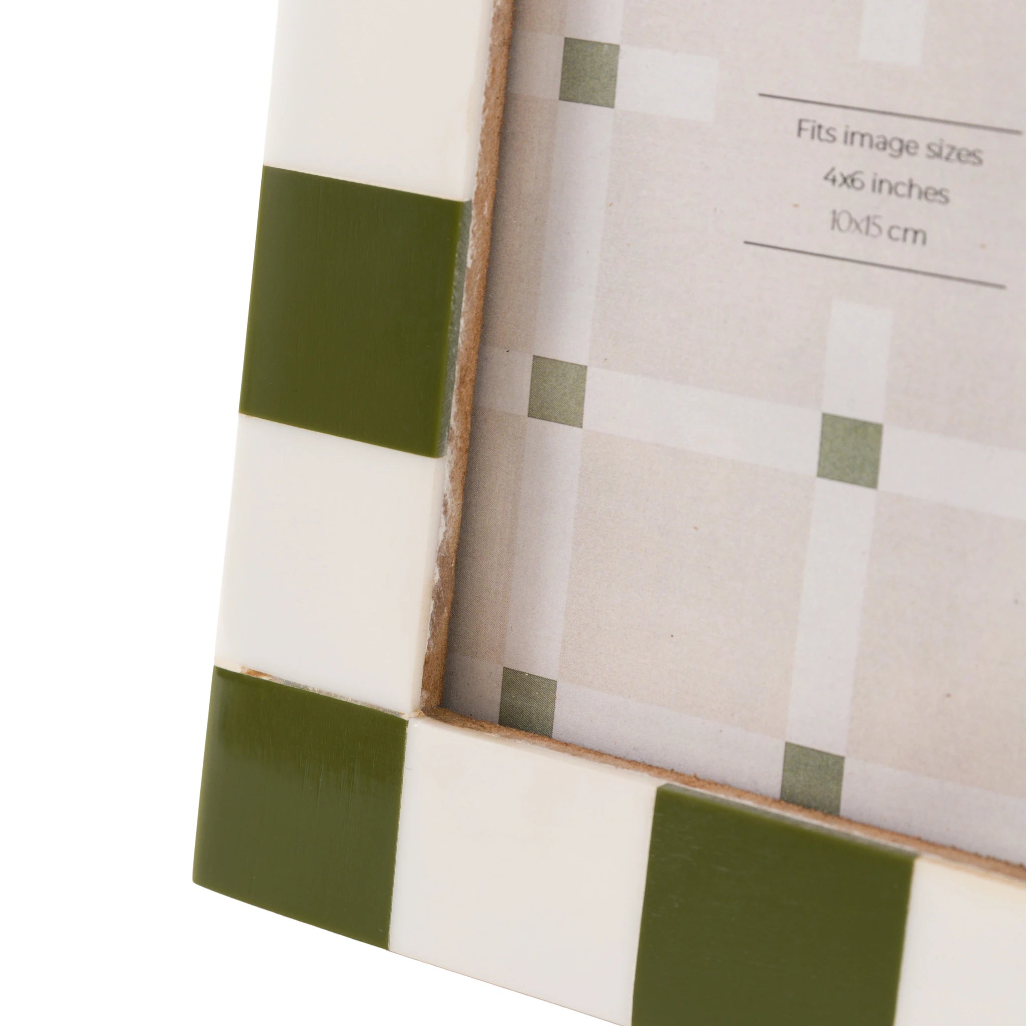 Mireo Green Resin Photo Frame 15x10cm