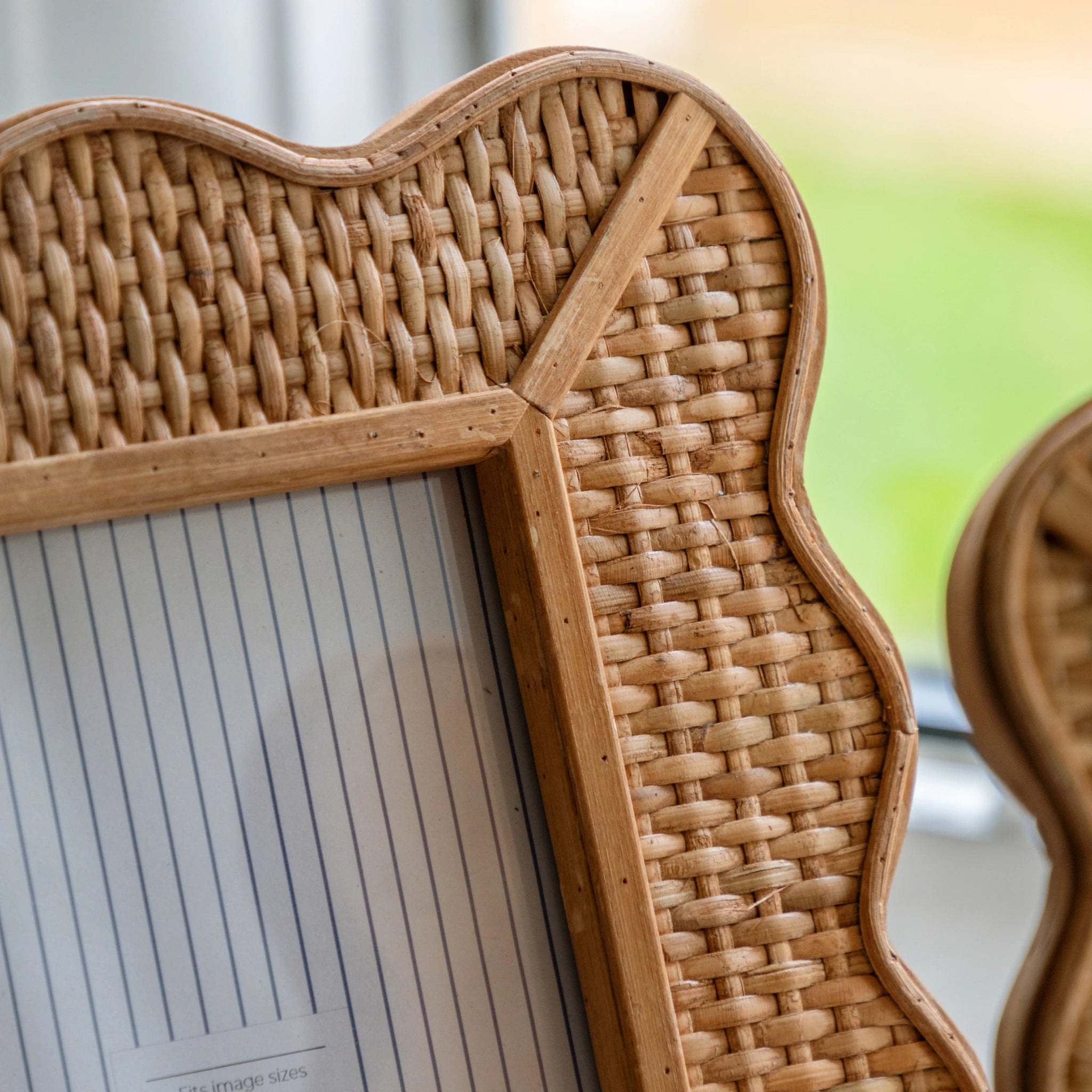 Orsino Natural Rattan Photo Frame 18x13cm