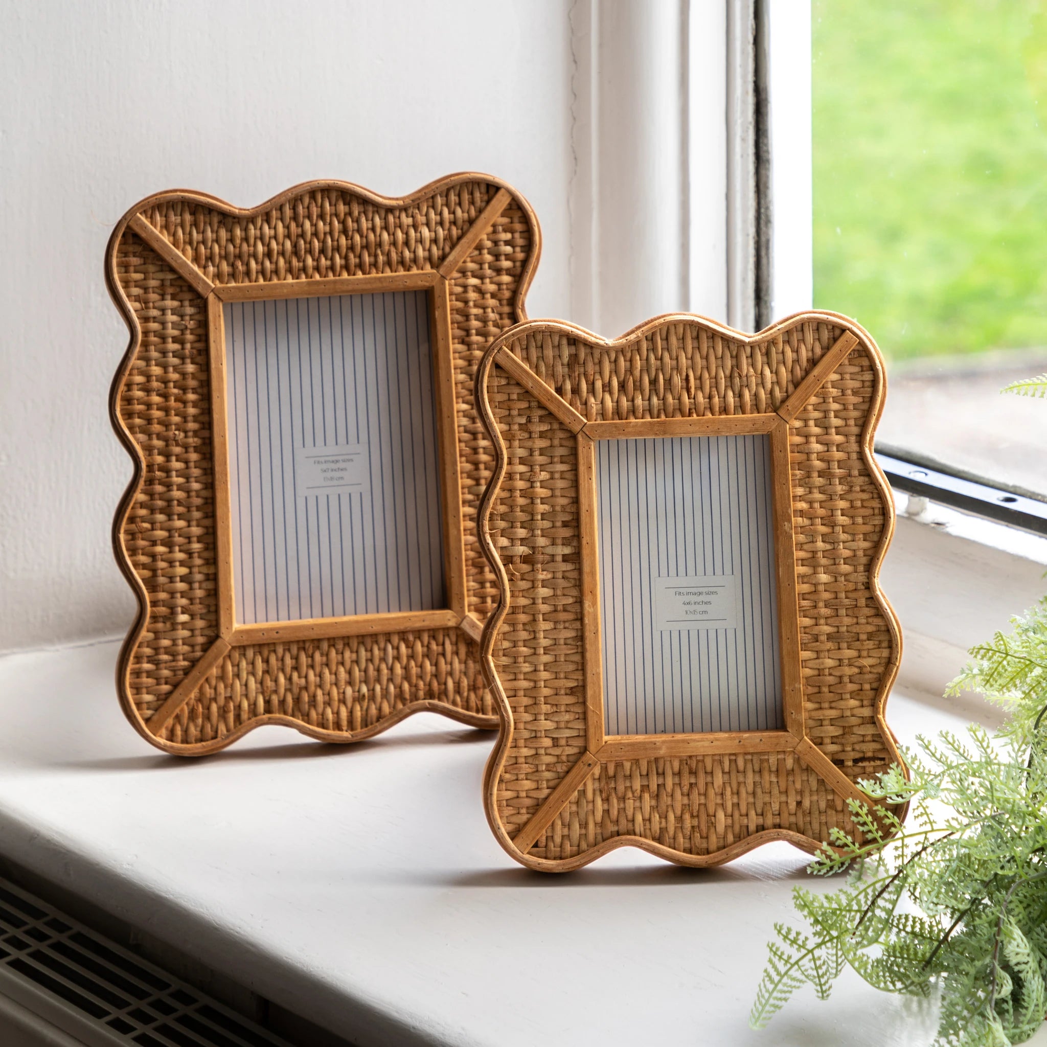 Orsino Natural Rattan Photo Frame 18x13cm