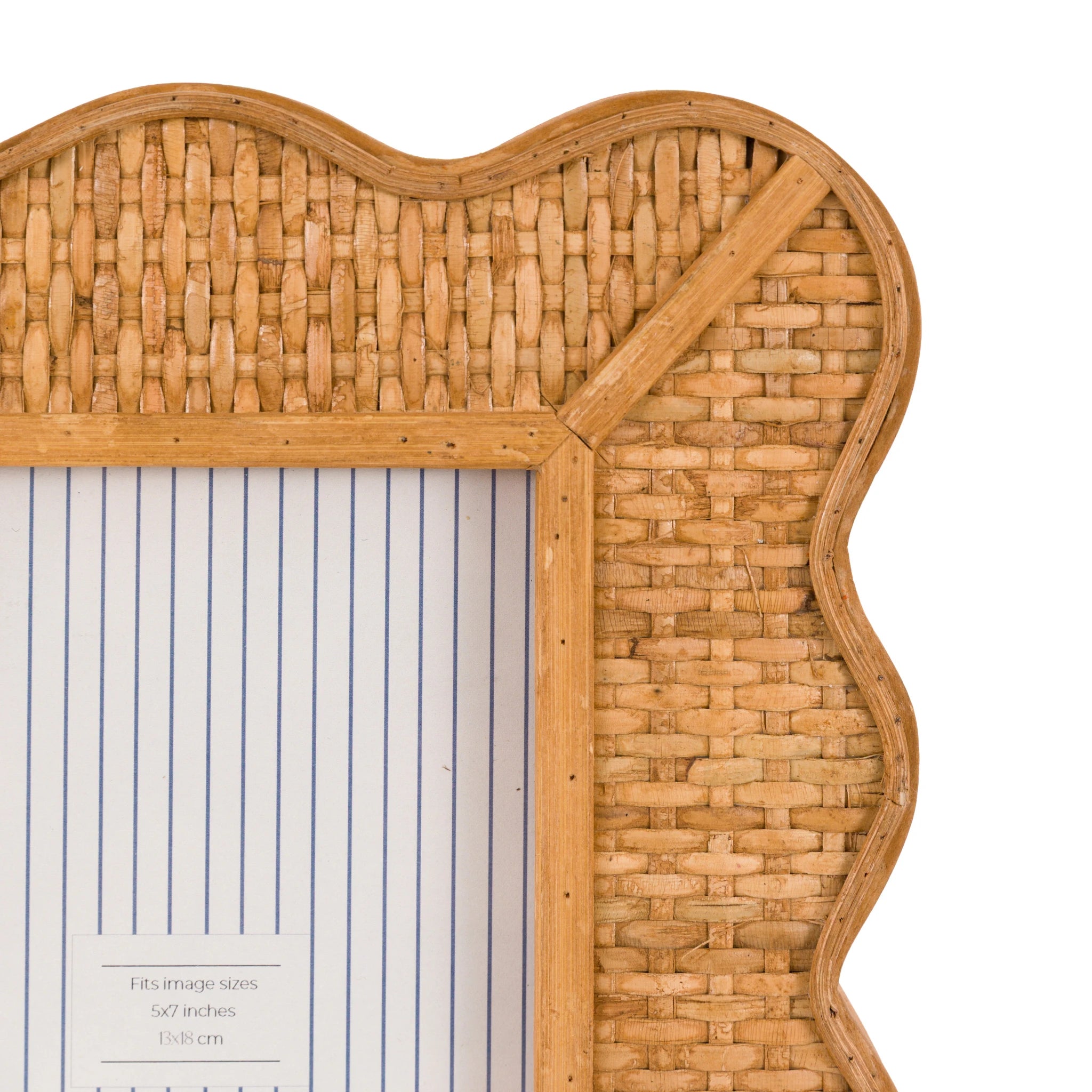 Orsino Natural Rattan Photo Frame 18x13cm