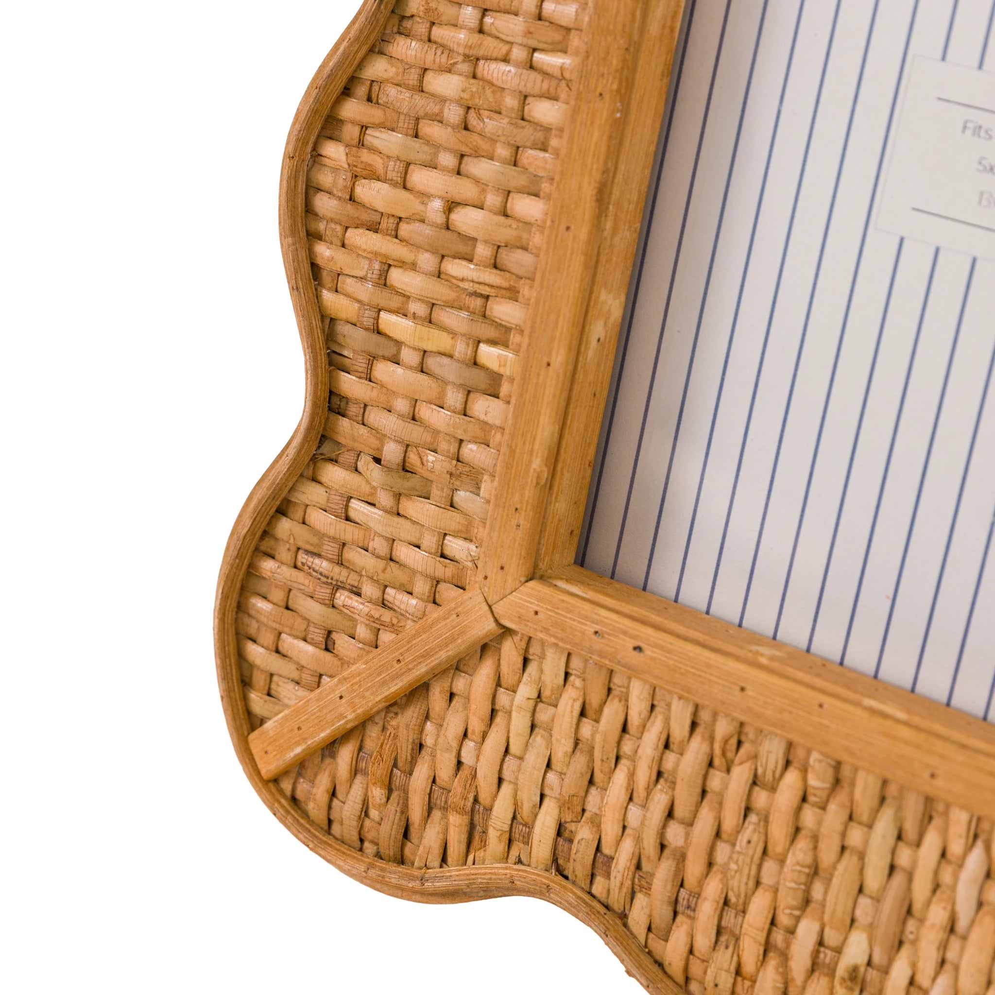 Orsino Natural Rattan Photo Frame 18x13cm