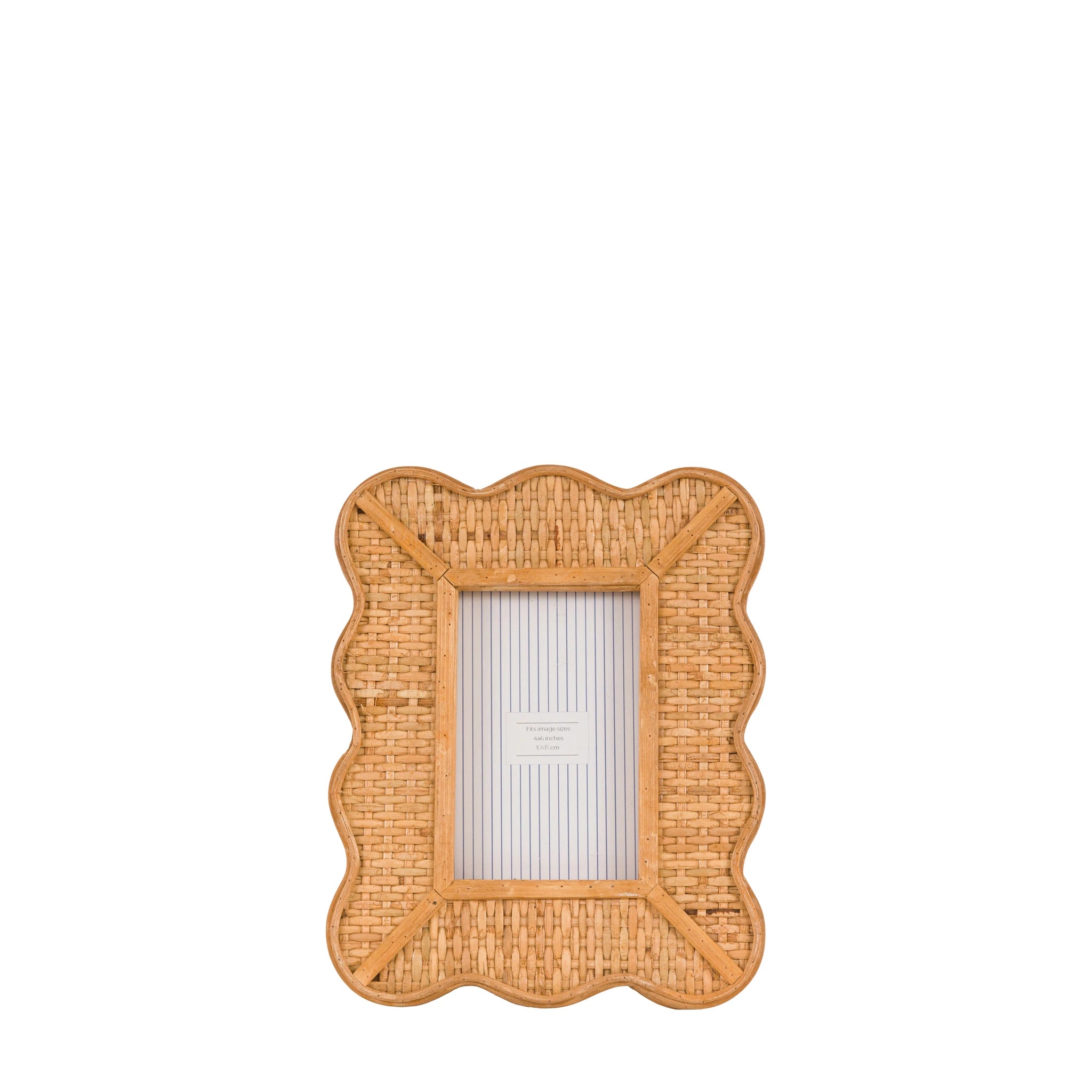 Orsino Natural Rattan Photo Frame 15x10cm