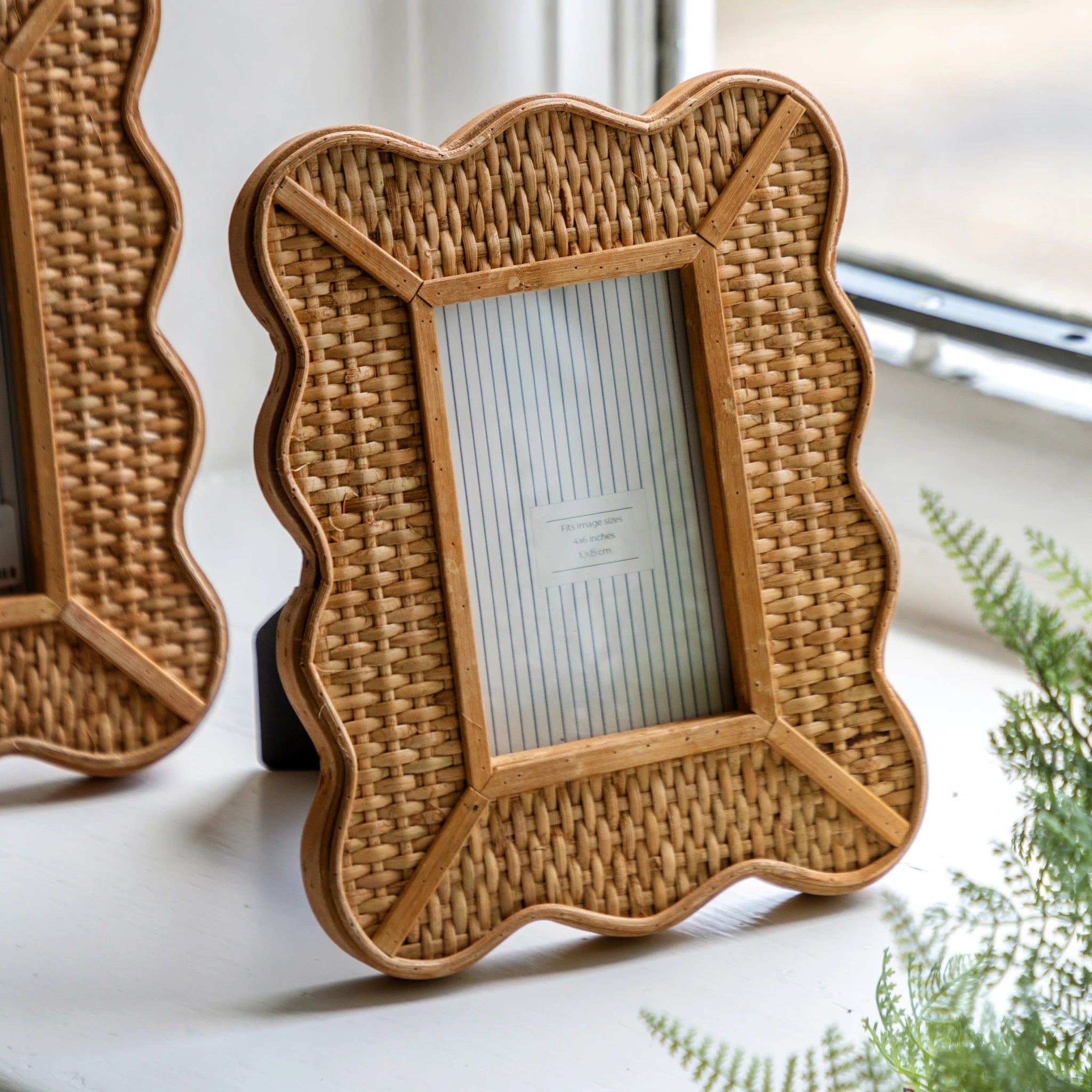 Orsino Natural Rattan Photo Frame 15x10cm