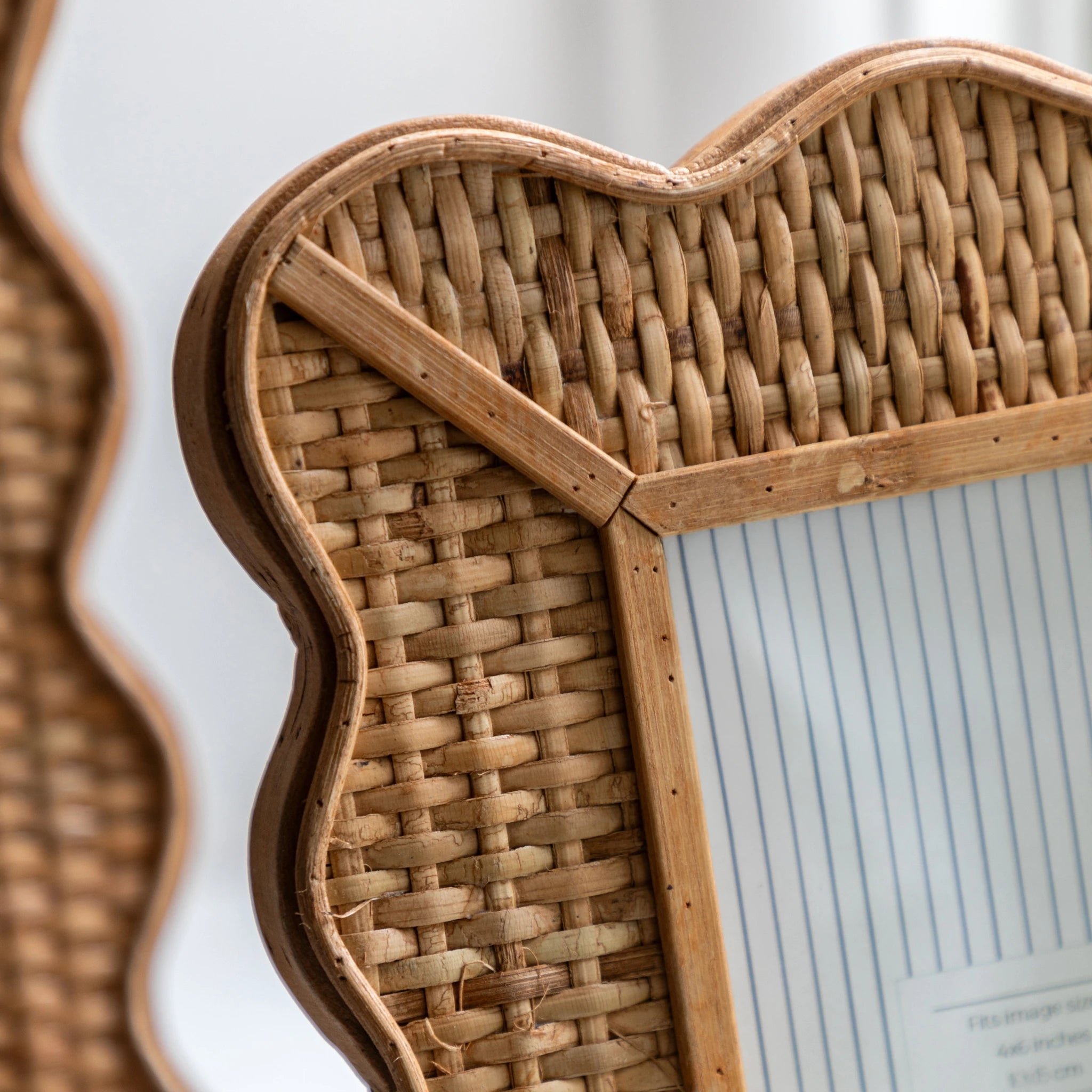 Orsino Natural Rattan Photo Frame 15x10cm