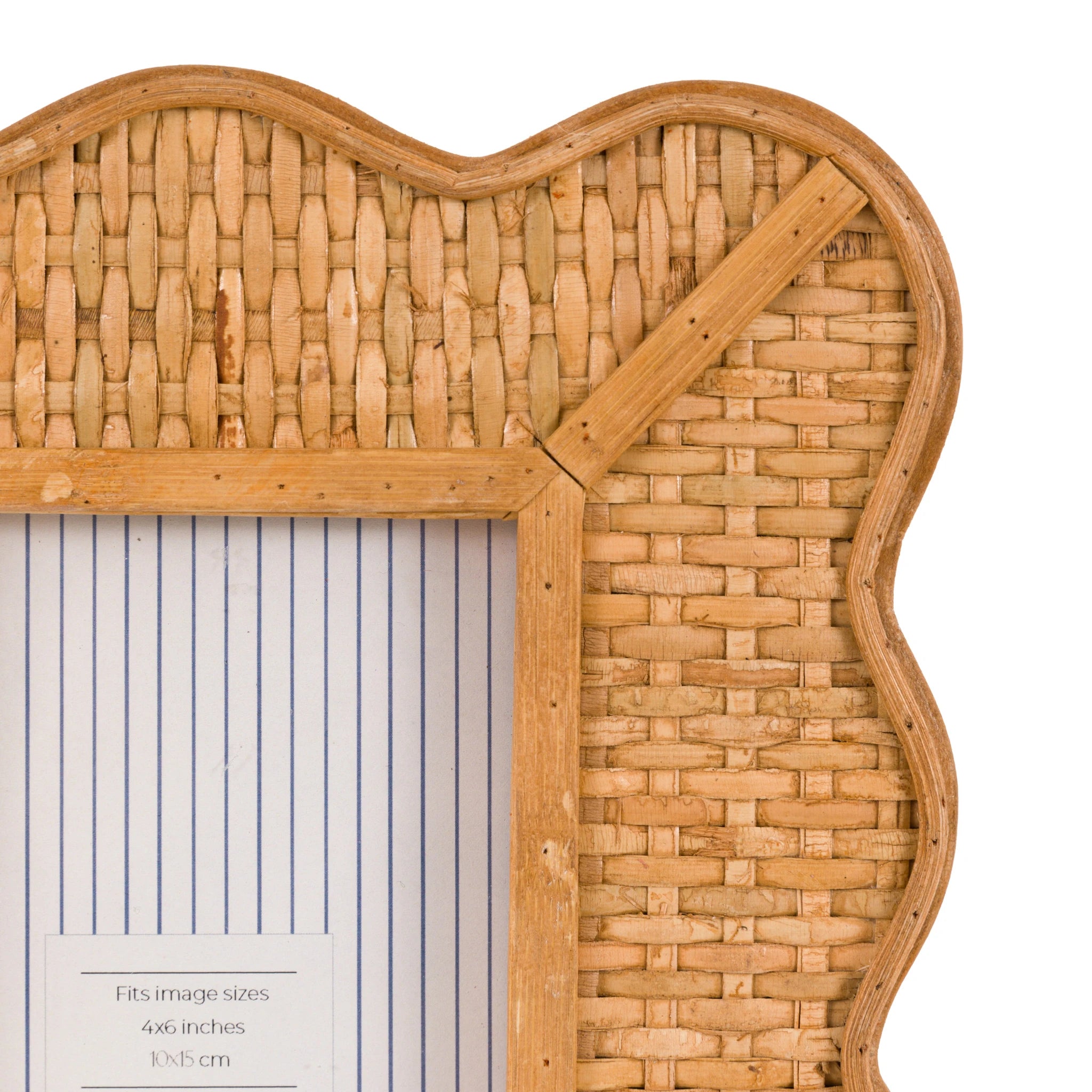 Orsino Natural Rattan Photo Frame 15x10cm
