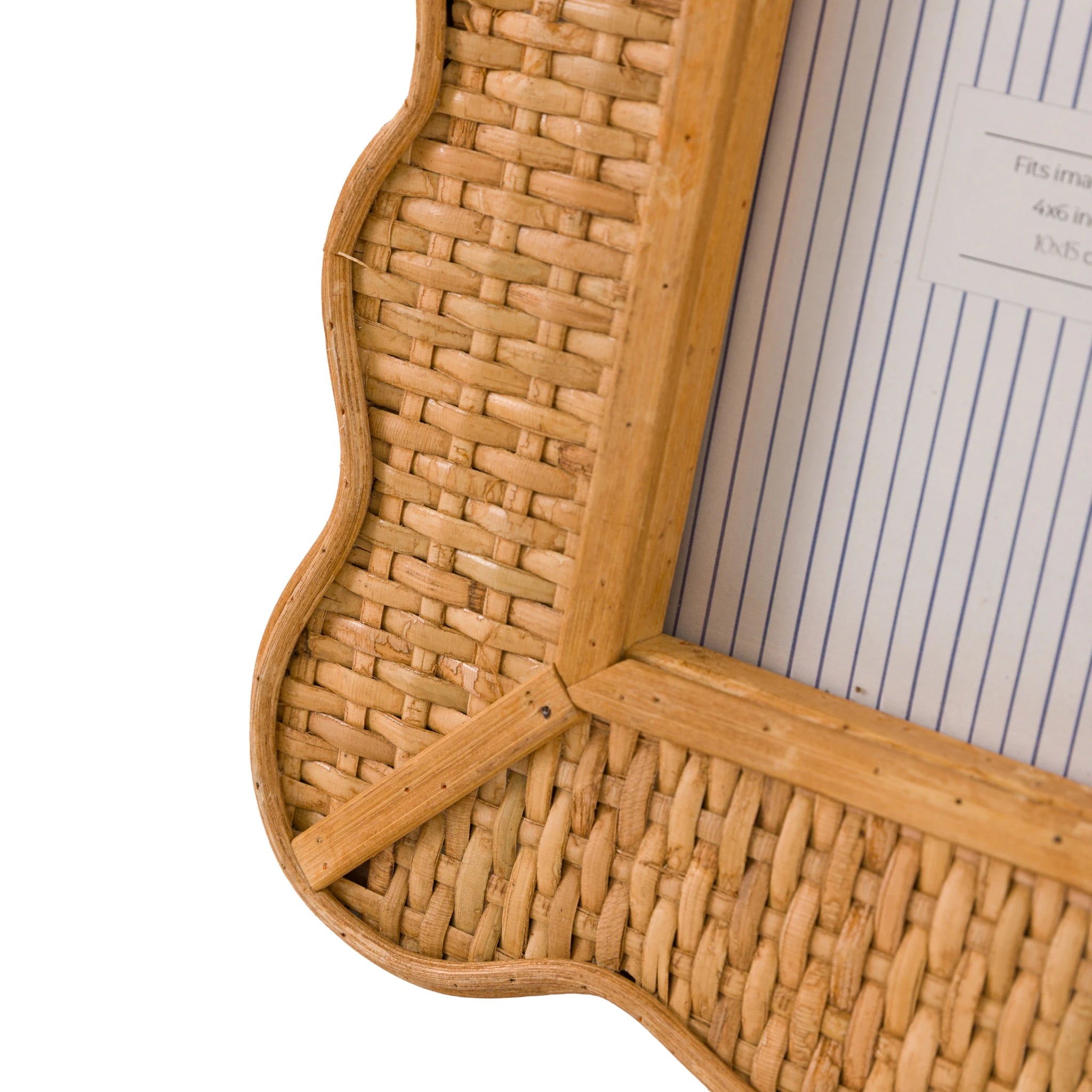 Orsino Natural Rattan Photo Frame 15x10cm