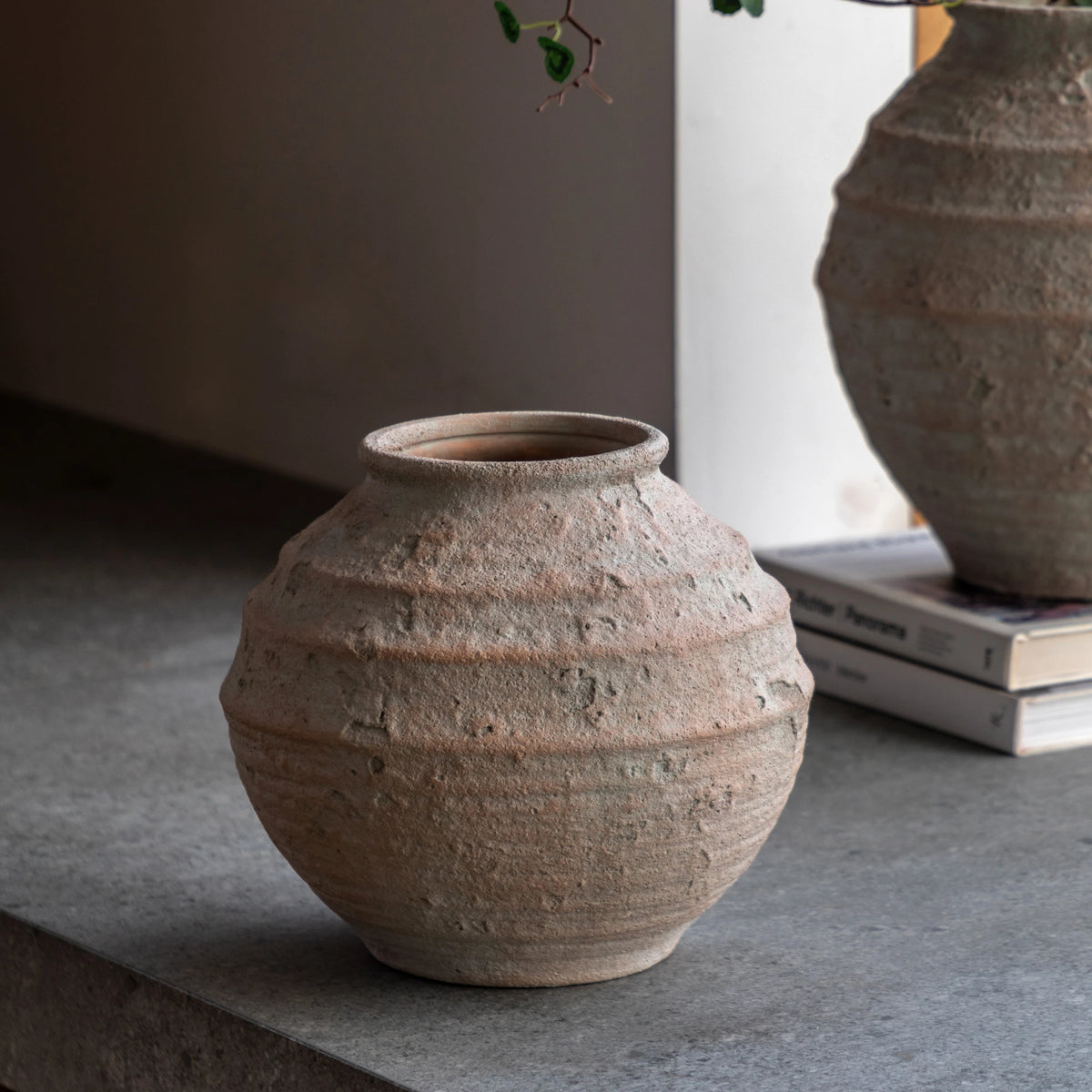 Terrano Terracotta Stoneware Planter Small