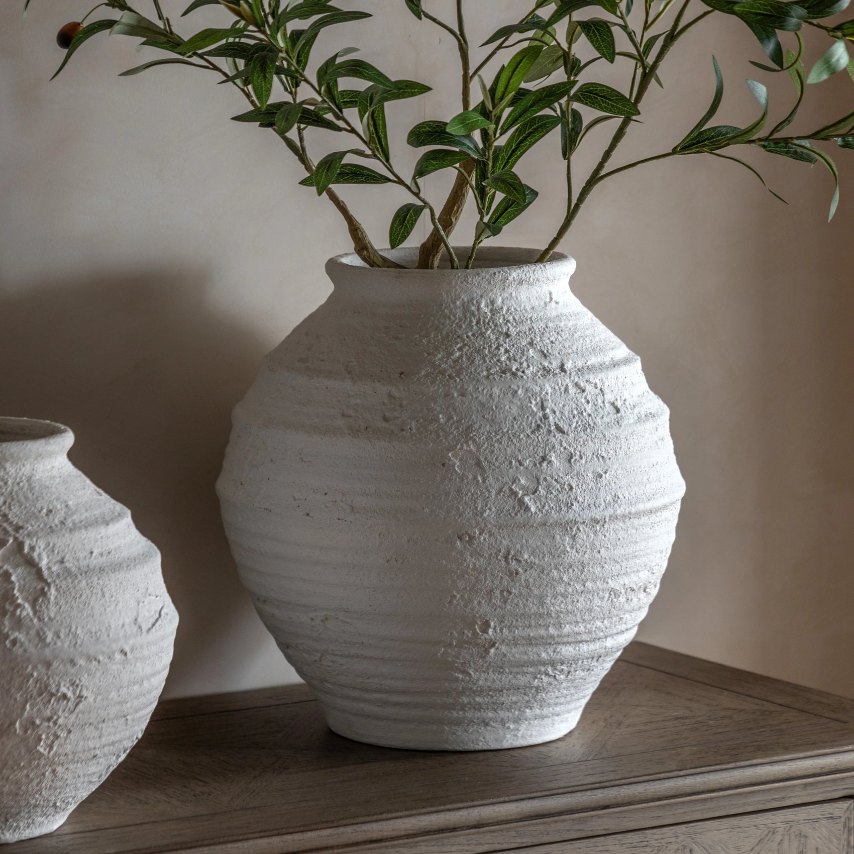 Terrano Natural Stoneware Planter Large