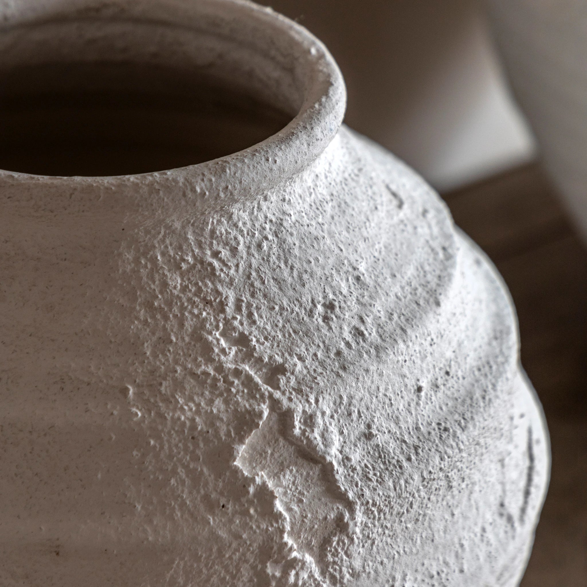 Terrano Natural Stoneware Planter Small