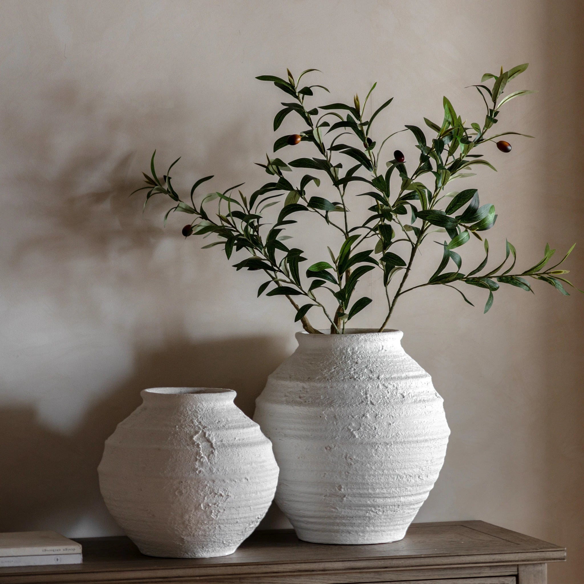 Terrano Natural Stoneware Planter Small