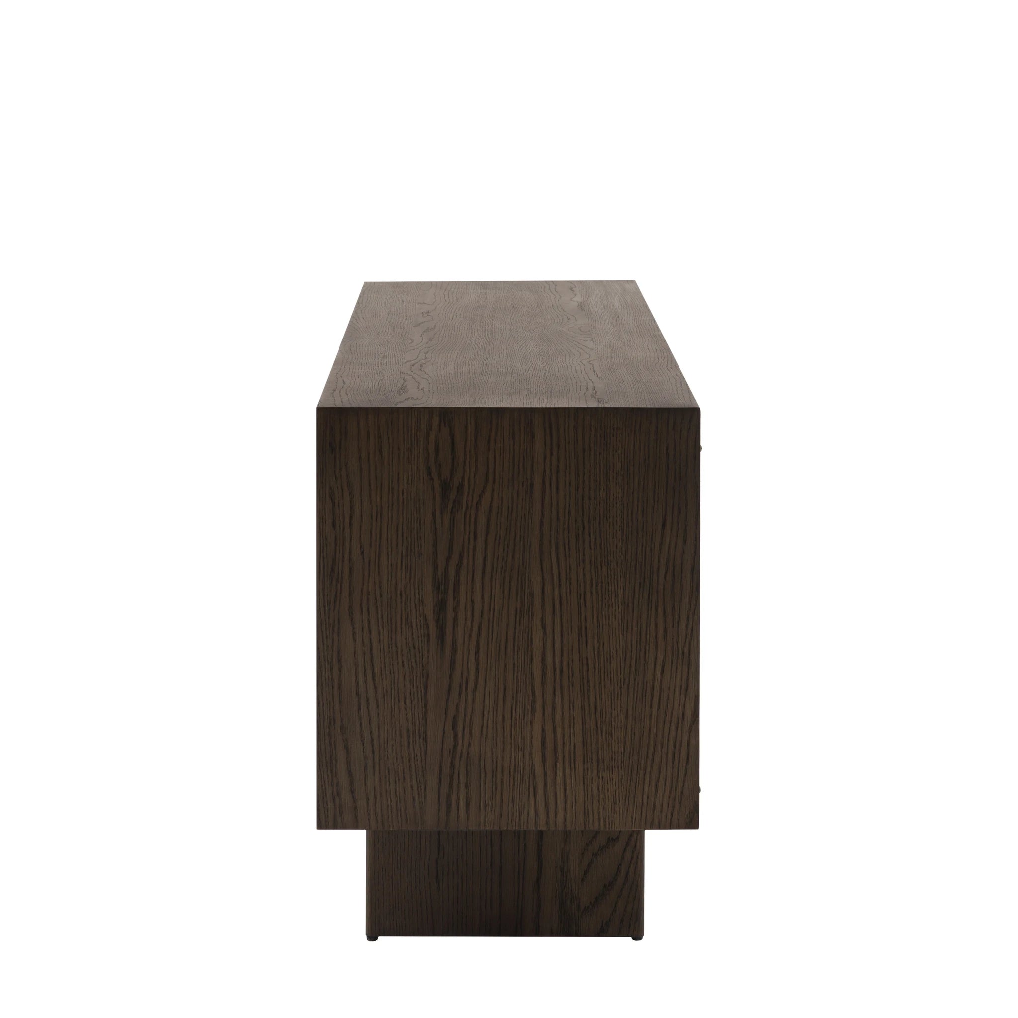 Sullivan Walnut Brown Oak Wood Sideboard