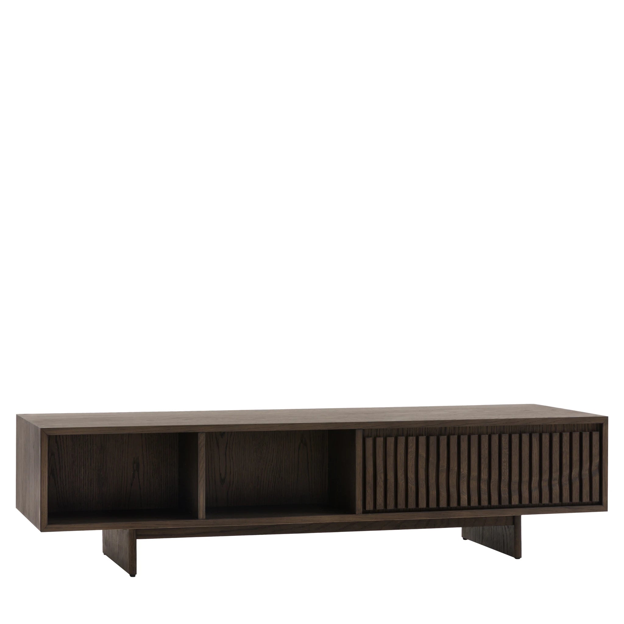 Sullivan Walnut Brown Oak Wood Coffee Table