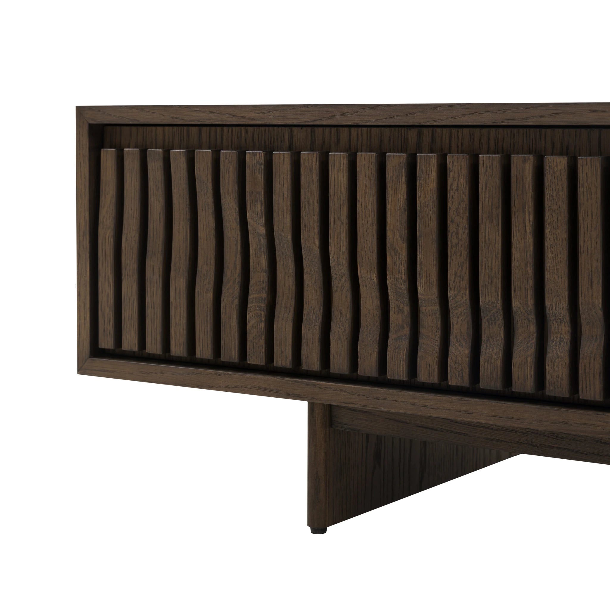 Sullivan Walnut Brown Oak Wood Coffee Table