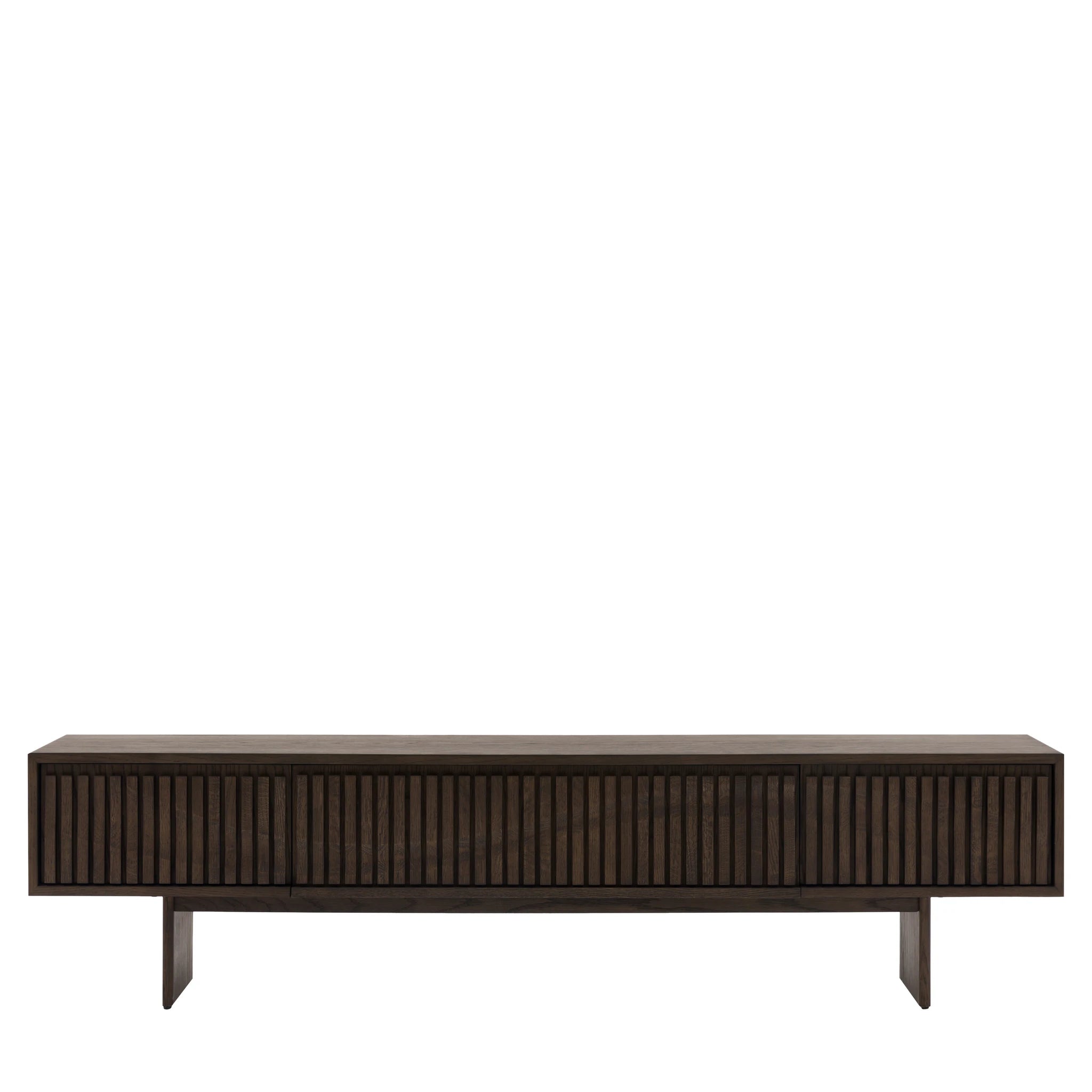 Sullivan Walnut Brown Oak Wood TV Unit