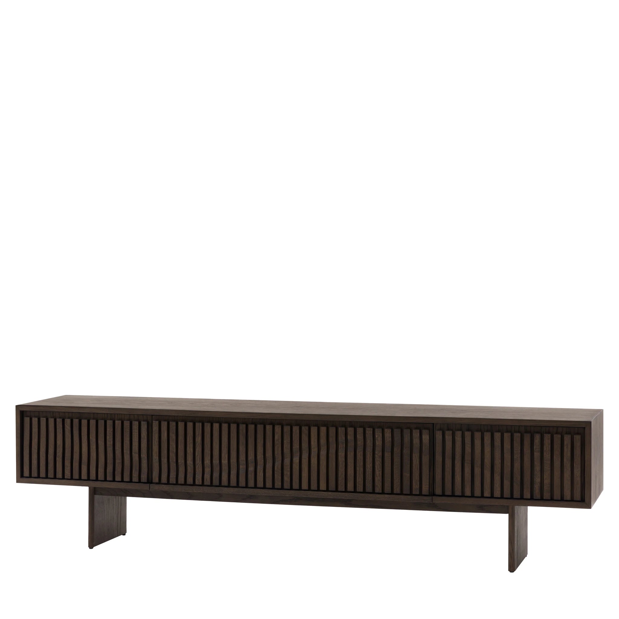 Sullivan Walnut Brown Oak Wood TV Unit