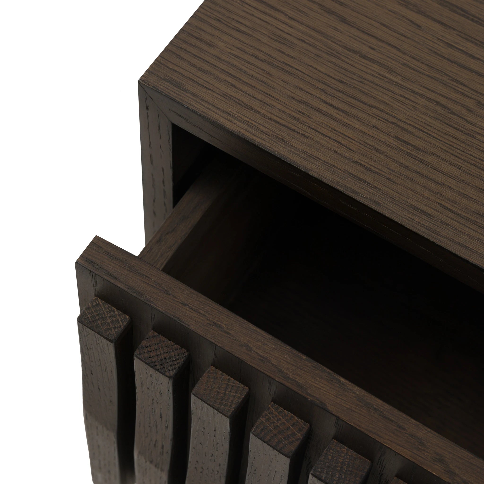 Sullivan Walnut Brown Oak Wood TV Unit