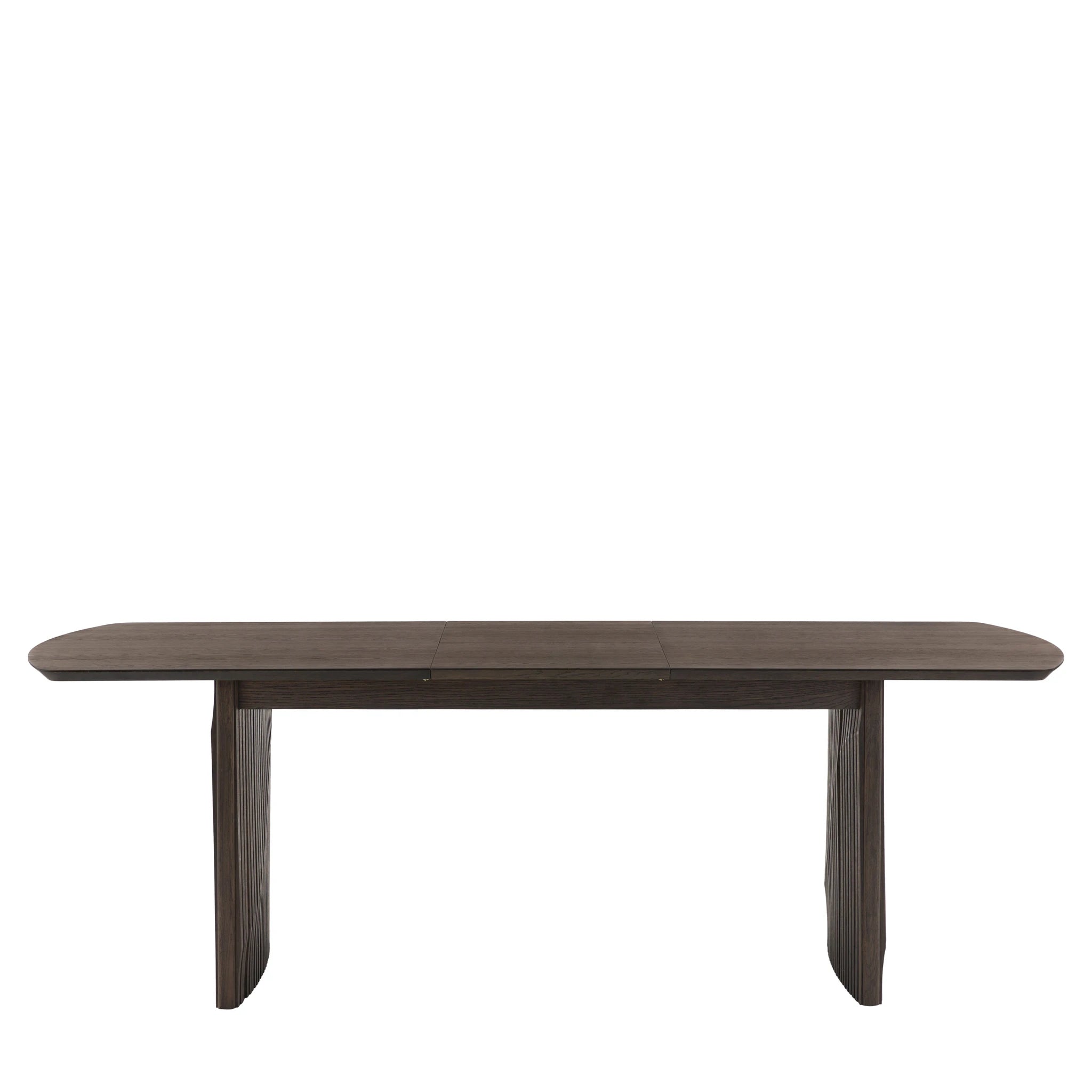 Sullivan Walnut Brown Oak Wood Extending Dining Table 180-230cm
