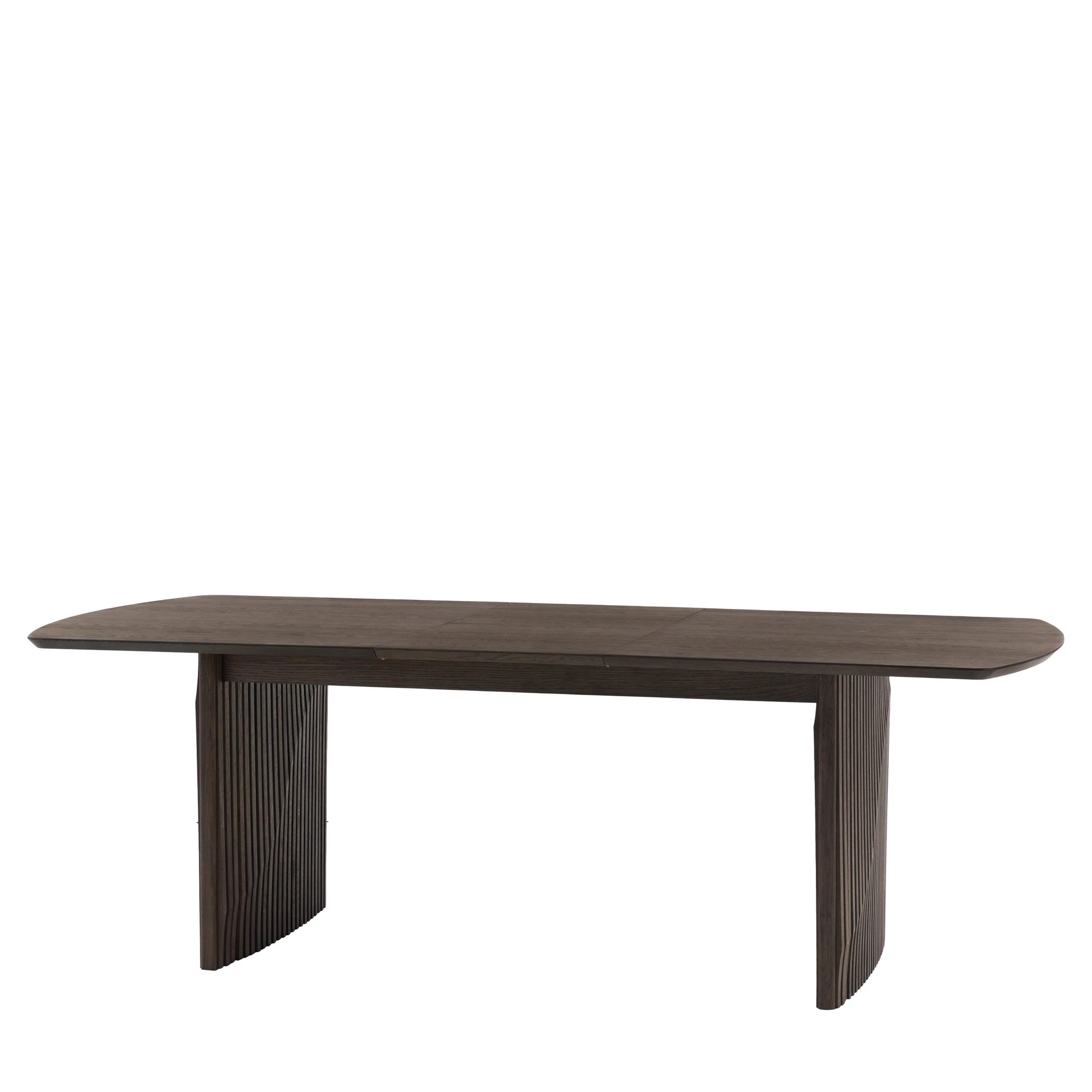 Sullivan Walnut Brown Oak Wood Extending Dining Table 180-230cm