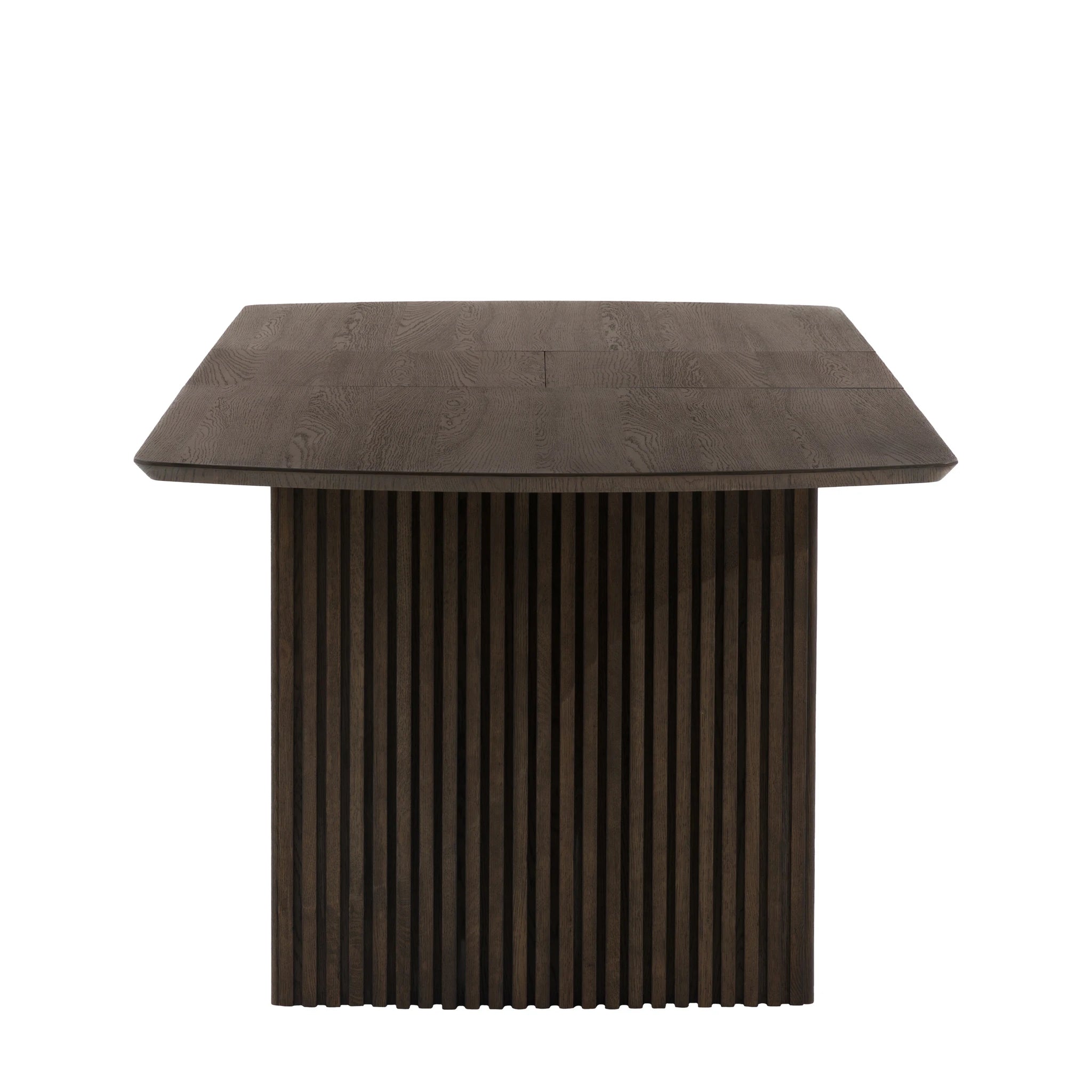 Sullivan Walnut Brown Oak Wood Extending Dining Table 180-230cm