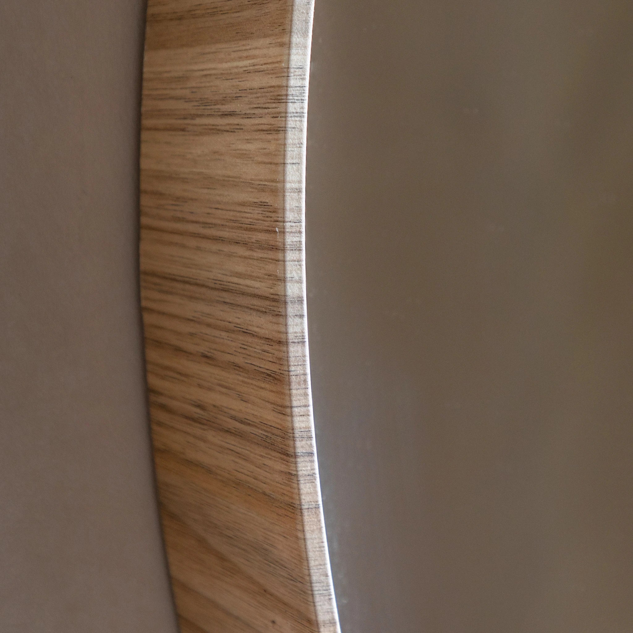 Oakmere Oak Wood Round Wall Mirror 90cm