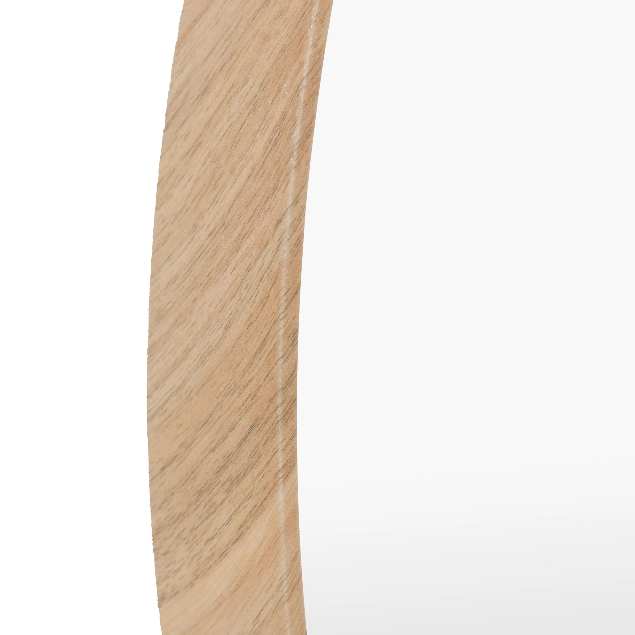 Oakmere Oak Wood Round Wall Mirror 90cm