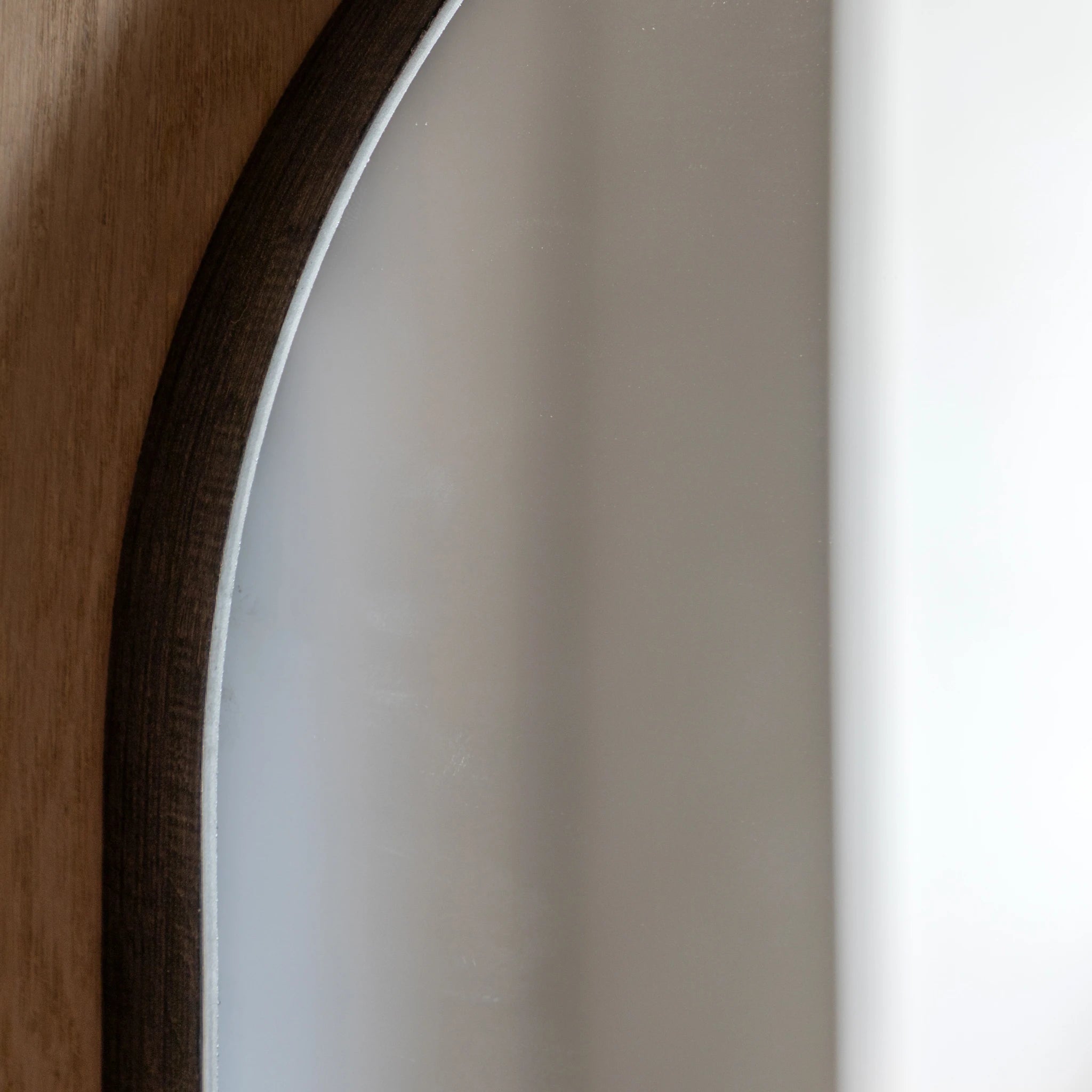 Meji Black Pebble Wall Mirror 55cm