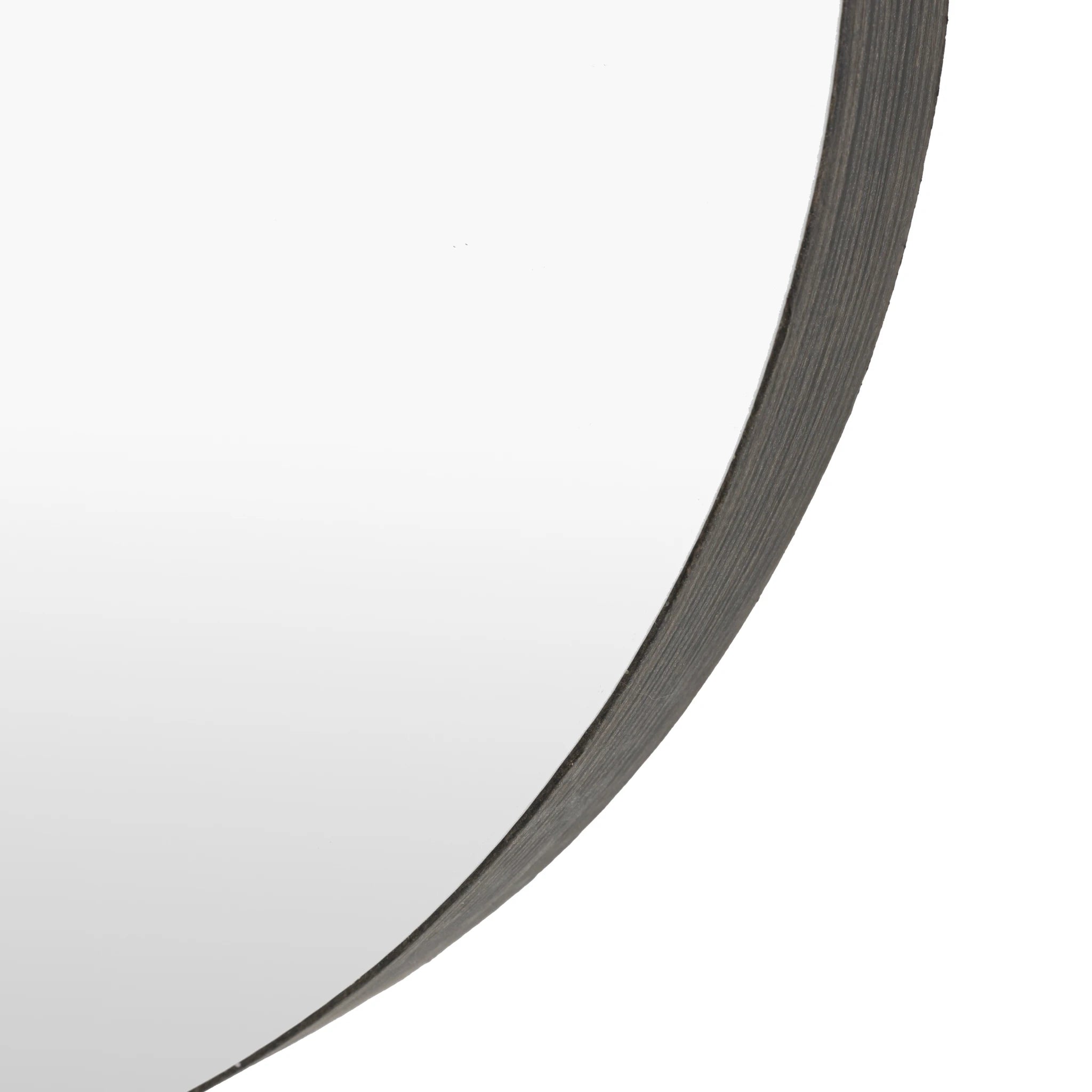Meji Black Pebble Wall Mirror 55cm