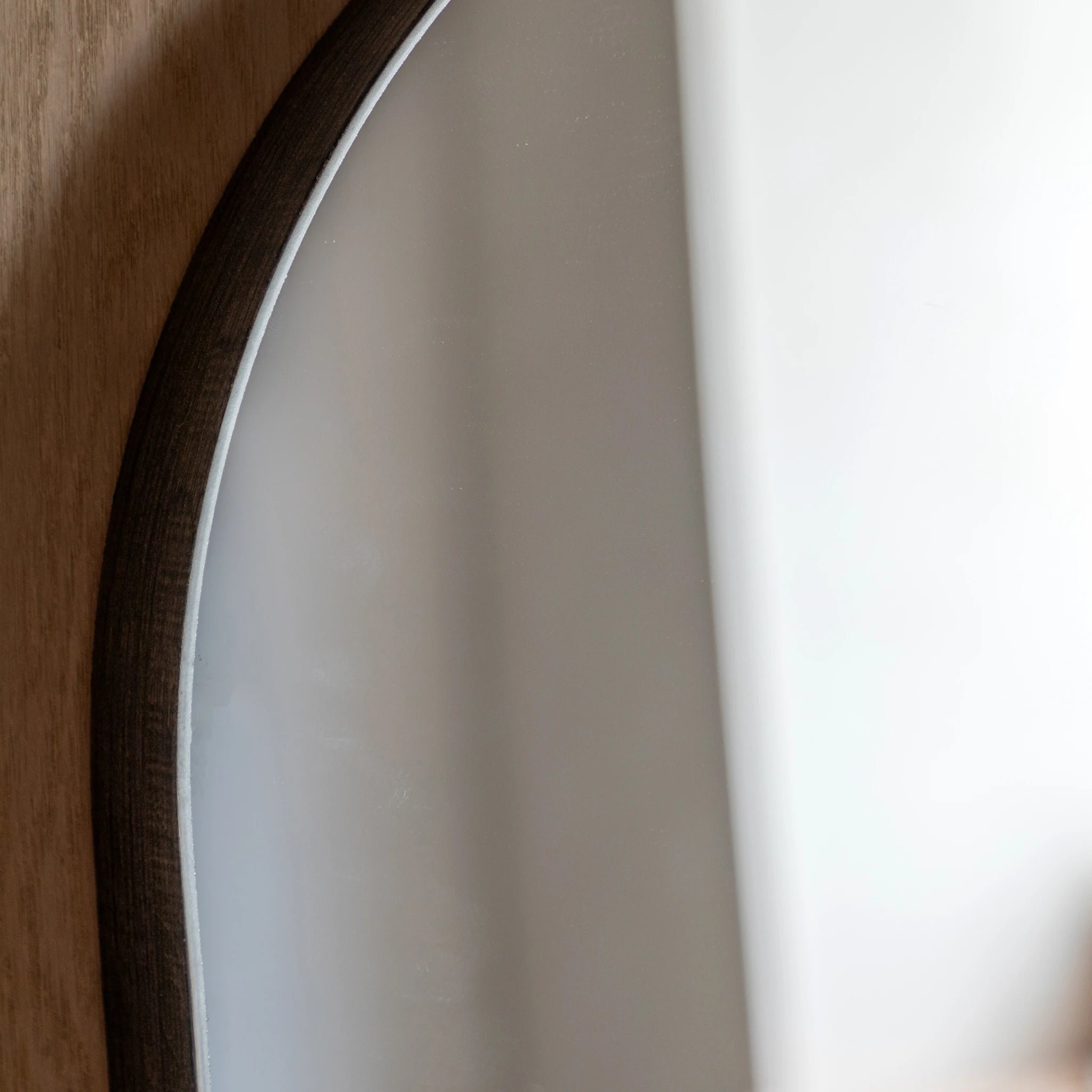 Meji Black Leaner Mirror 50x170cm