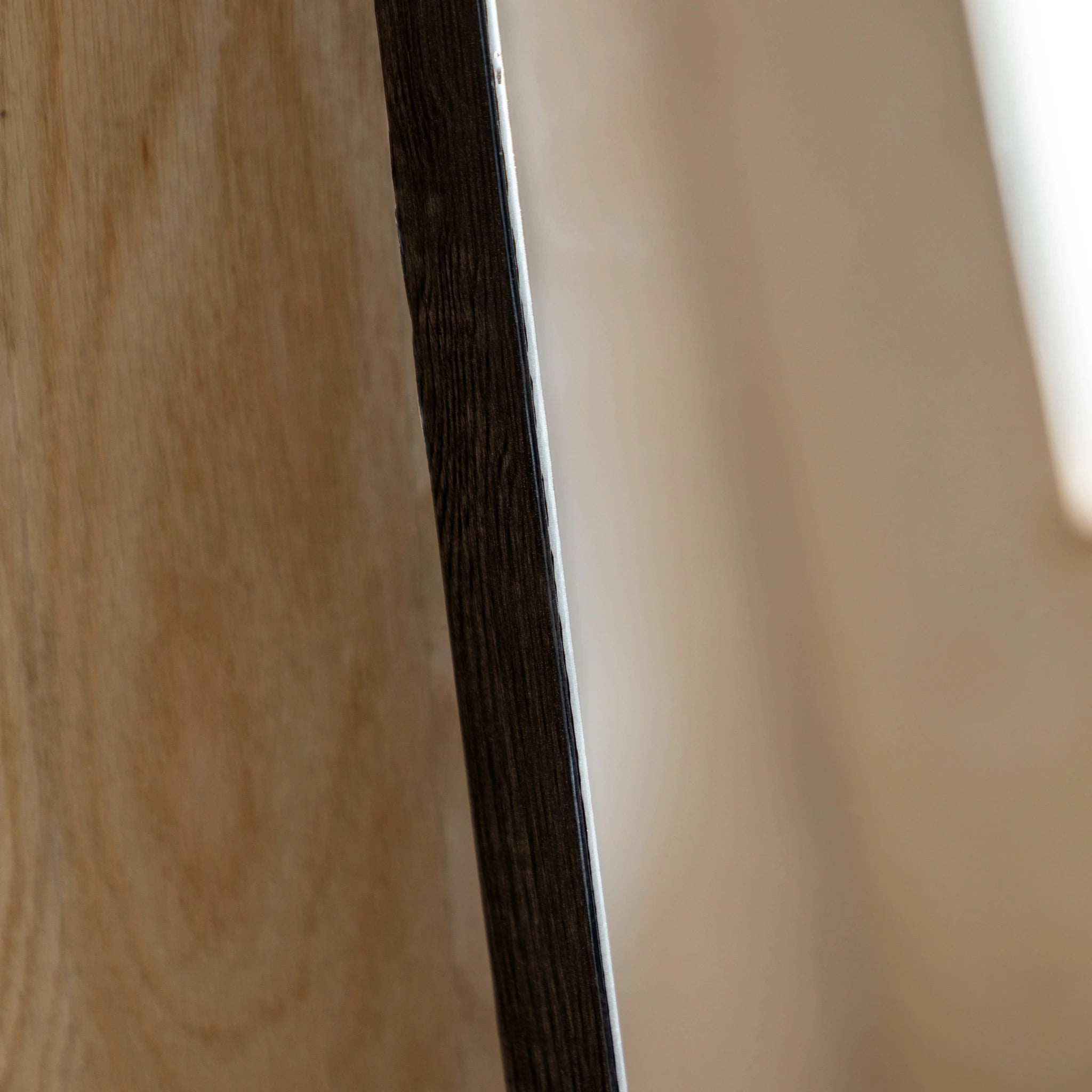 Meji Black Leaner Mirror 50x170cm