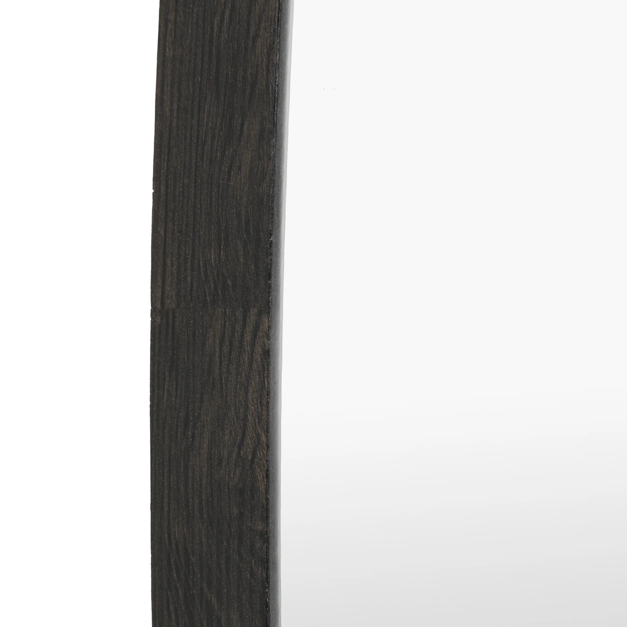 Meji Black Ellipse Wall Mirror 40x120cm