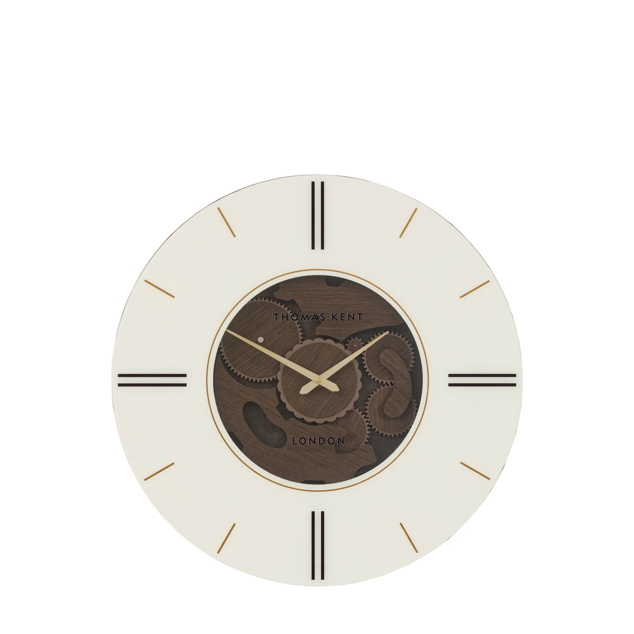 Valenza Dark Walnut Wall Clock