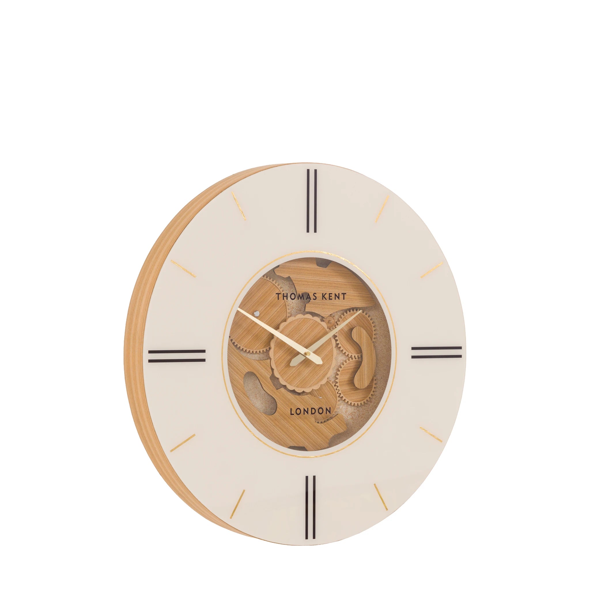 Valenza Oak Wood Wall Clock