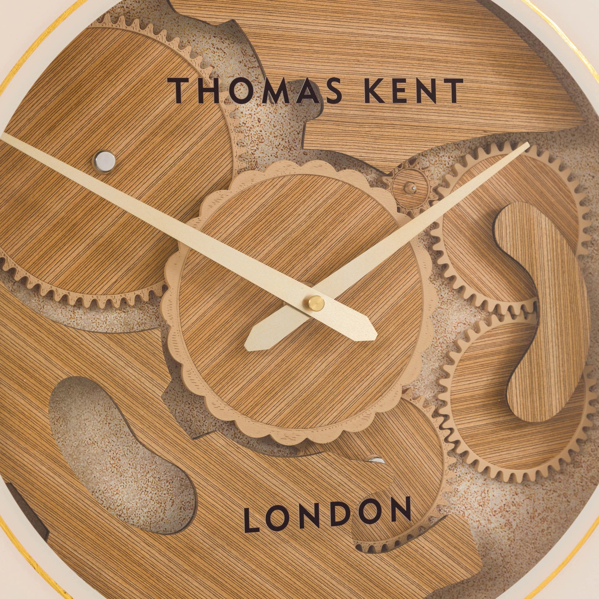 Valenza Oak Wood Wall Clock