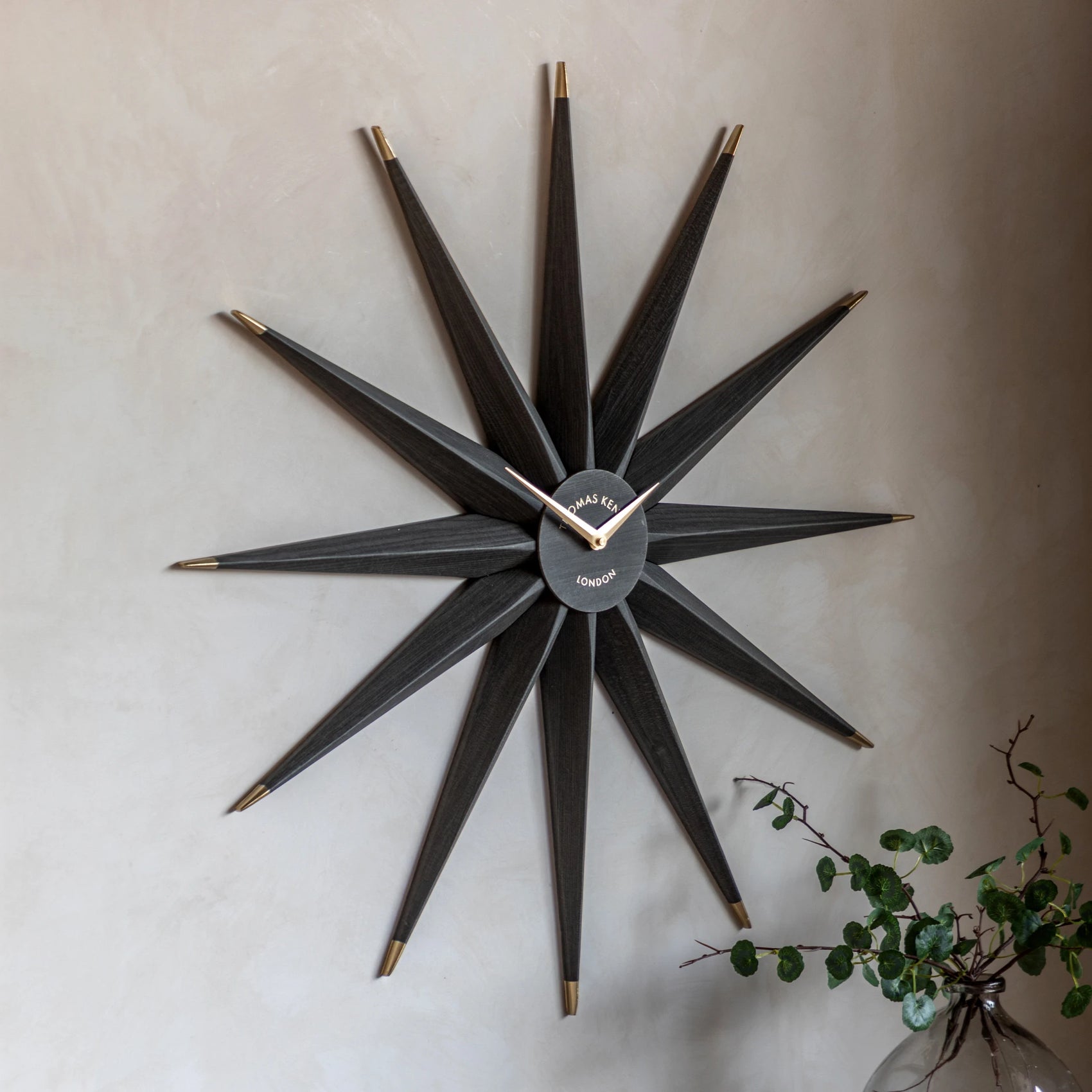 South Star Warm Grey Wall Clock