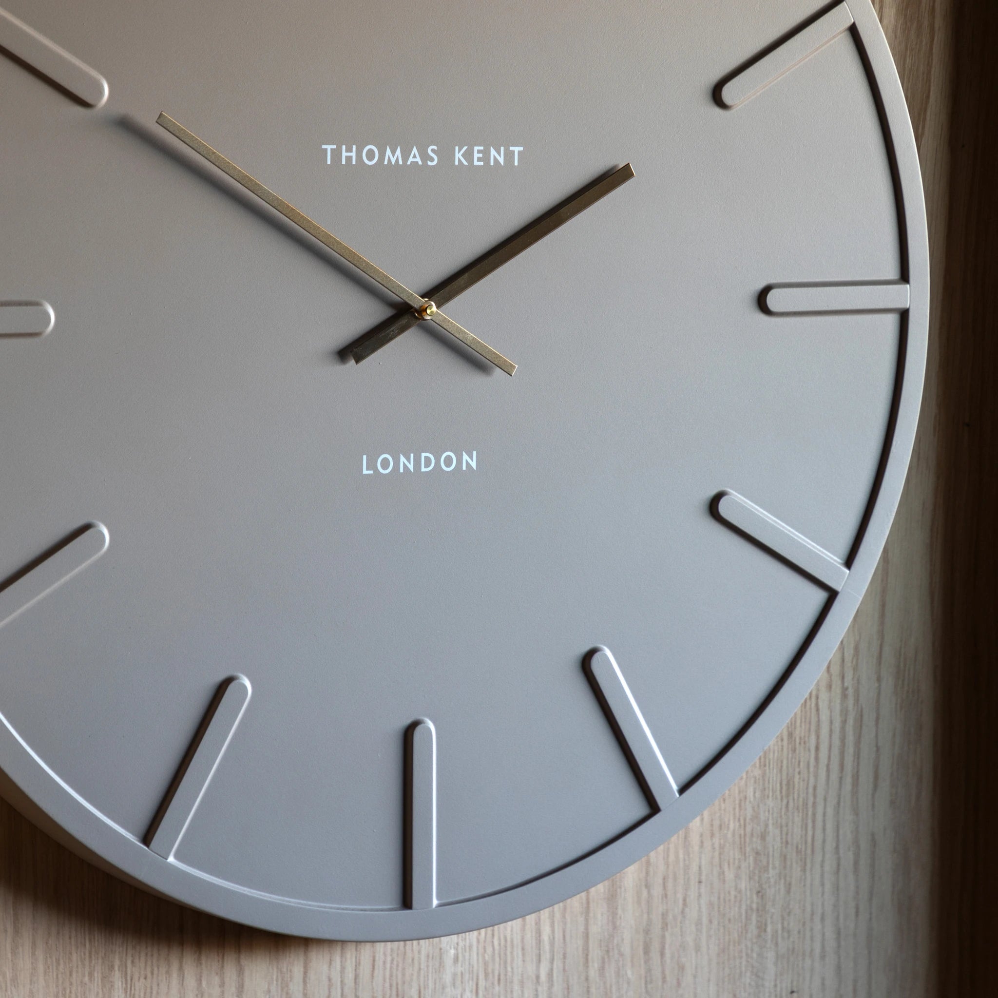 Eliora Grey Wall Clock