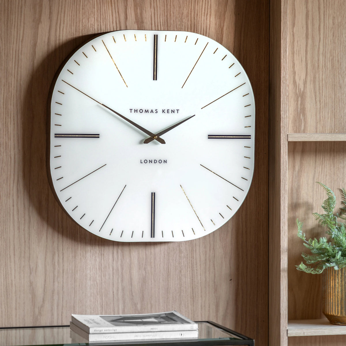 Carlisle Snow White Wall Clock Small