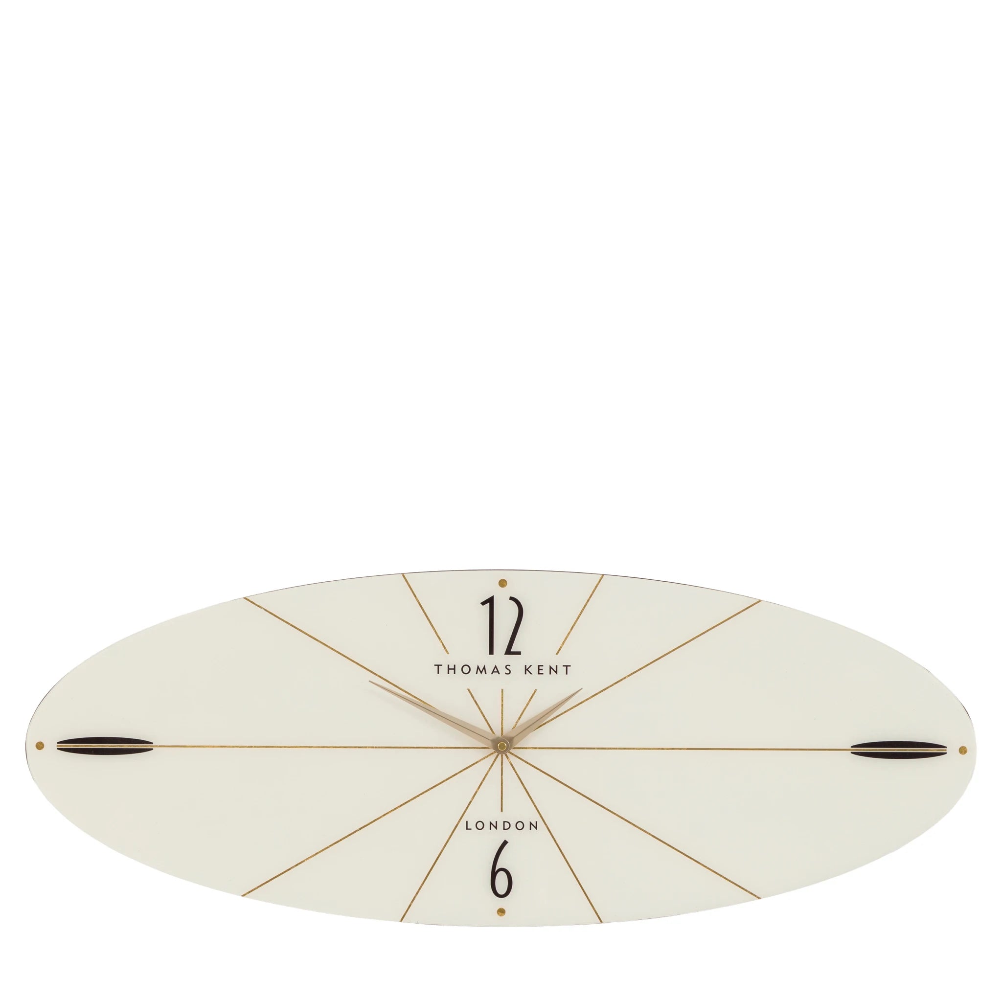 Carlisle Ellipse Snow White Wall Clock