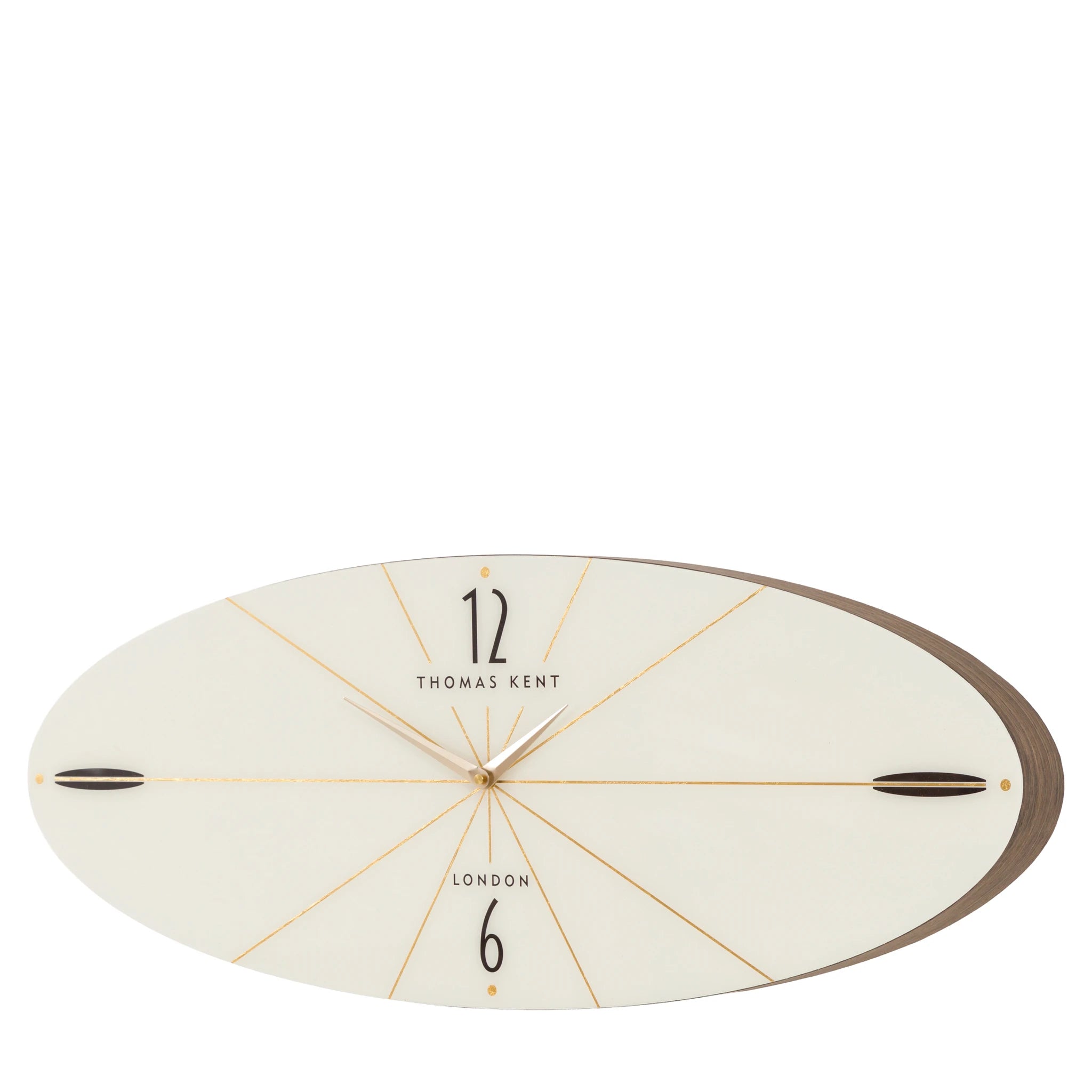 Carlisle Ellipse Snow White Wall Clock