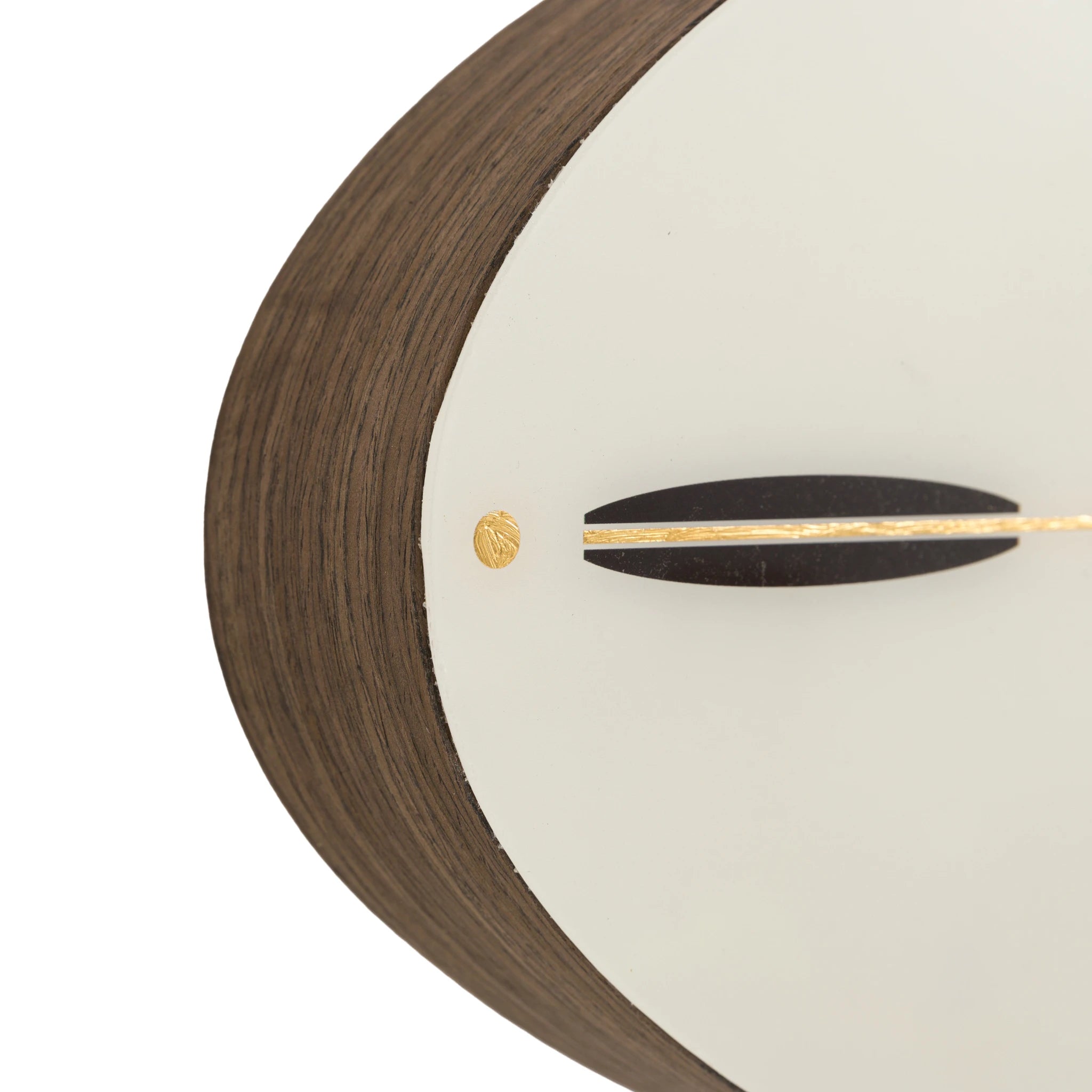 Carlisle Ellipse Snow White Wall Clock