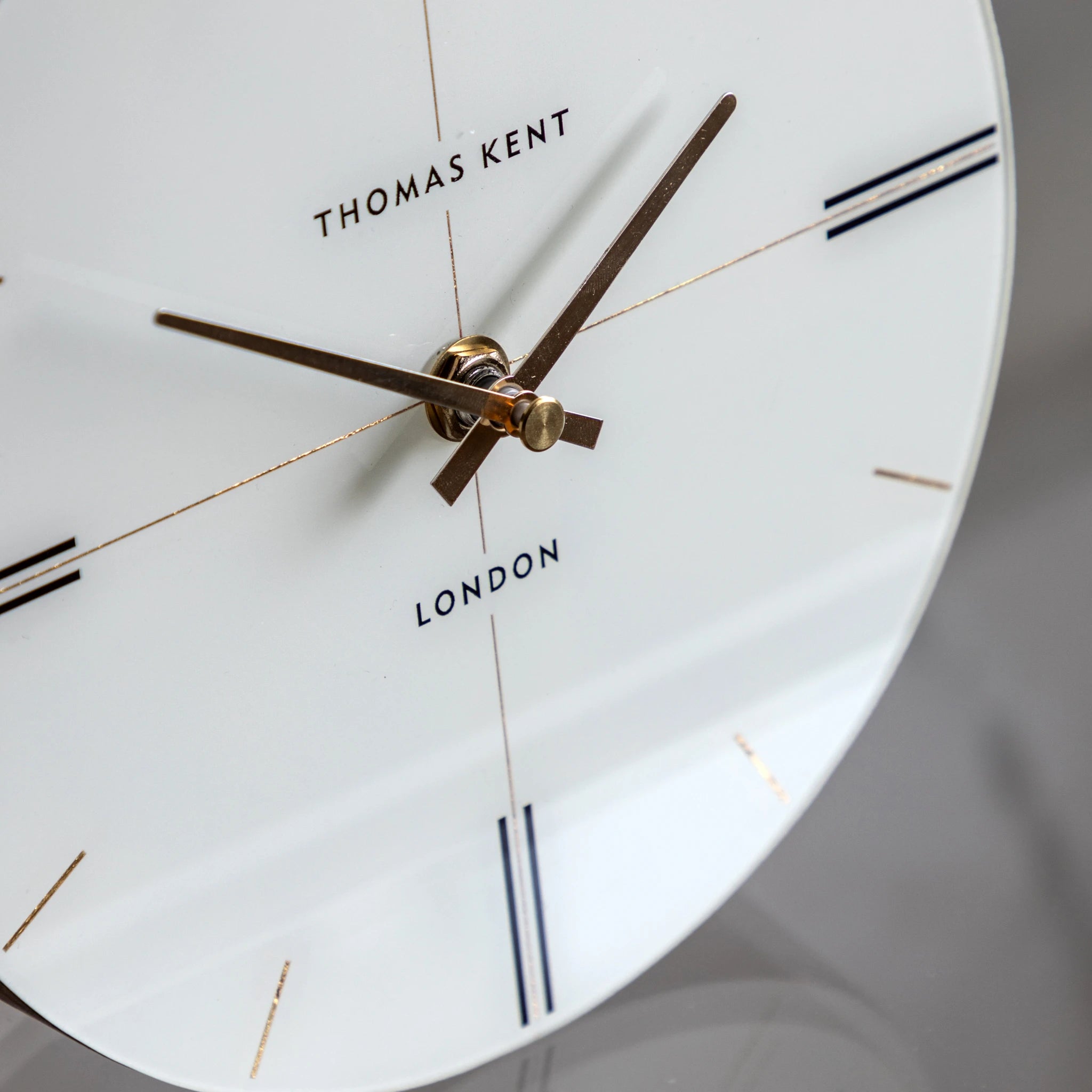 Carlisle Dark Walnut Square Mantel Clock