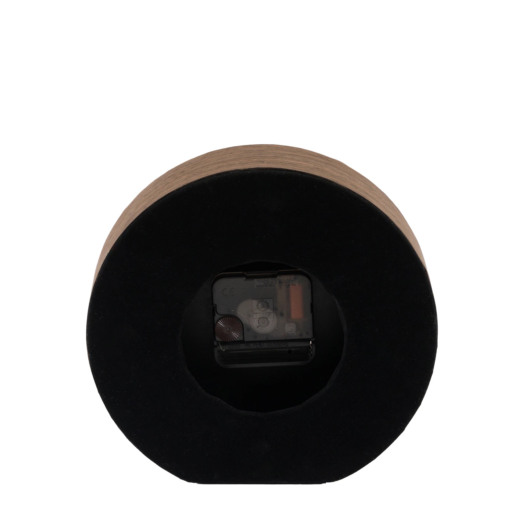 Carlisle Dark Walnut Square Mantel Clock