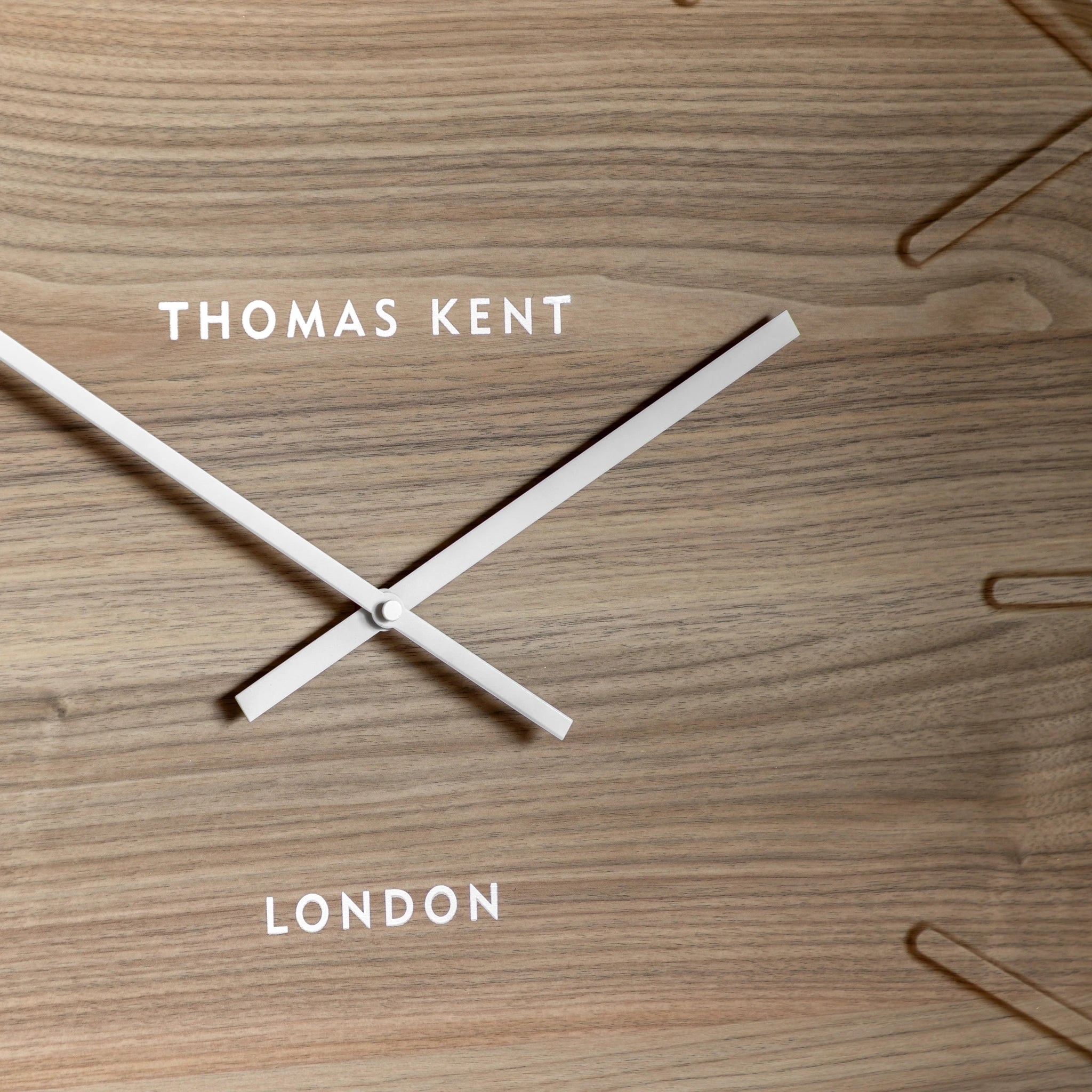 Cezara Light Cedar Wall Clock